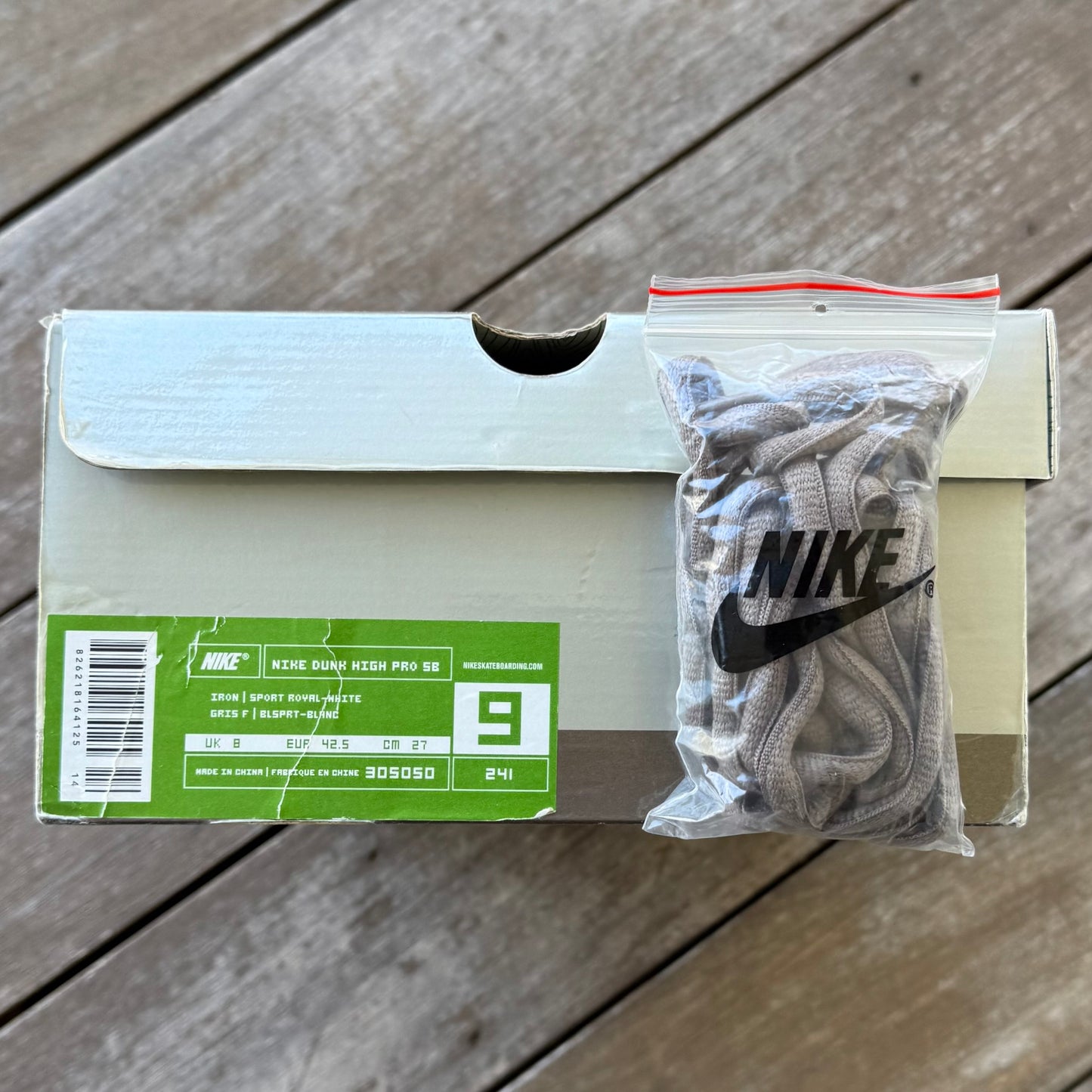 Nike SB Dunk High Iron Size 9