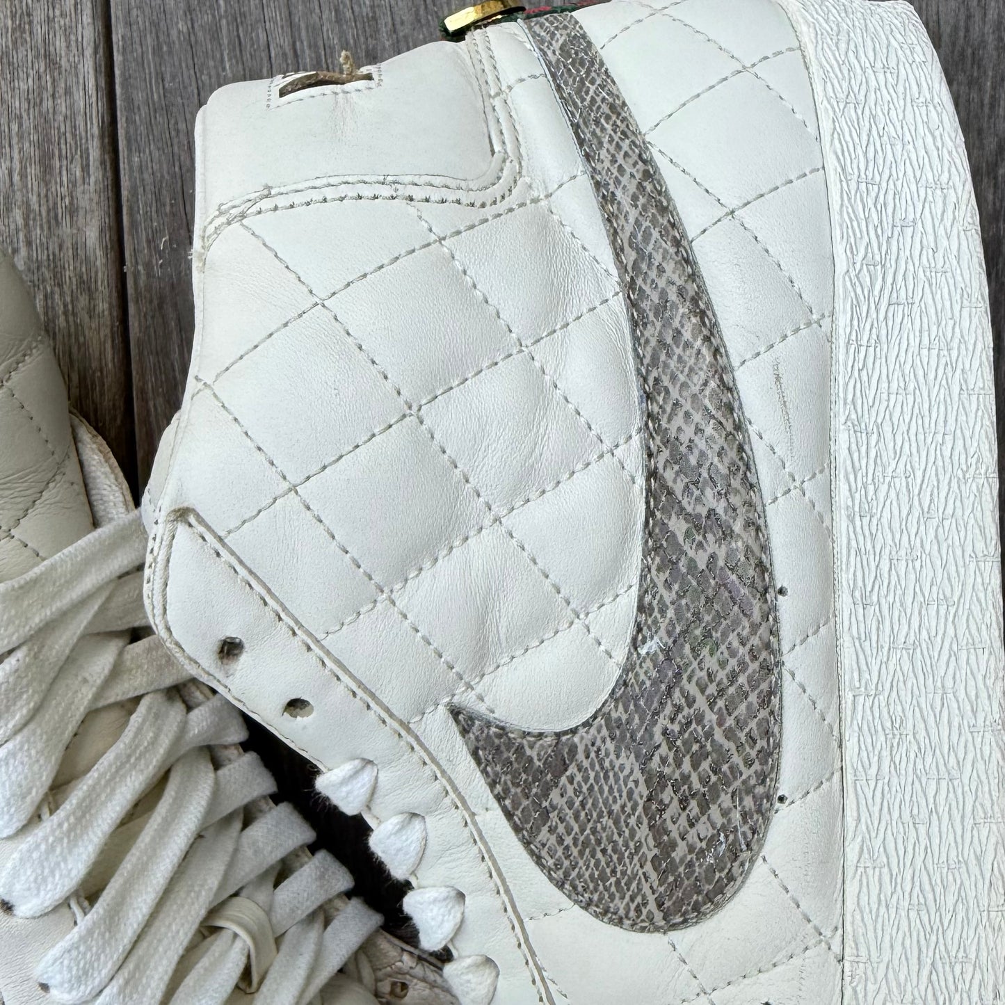 Nike SB Blazer White Supreme Size 10