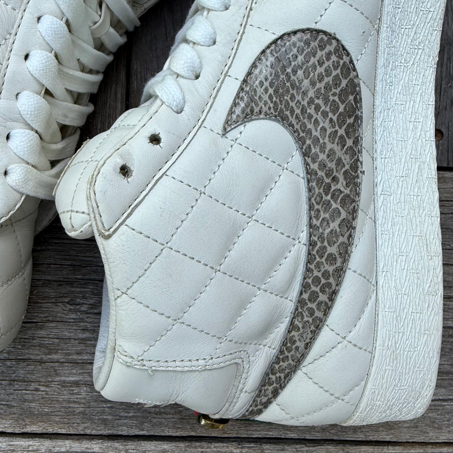 Nike SB Blazer White Supreme Size 10
