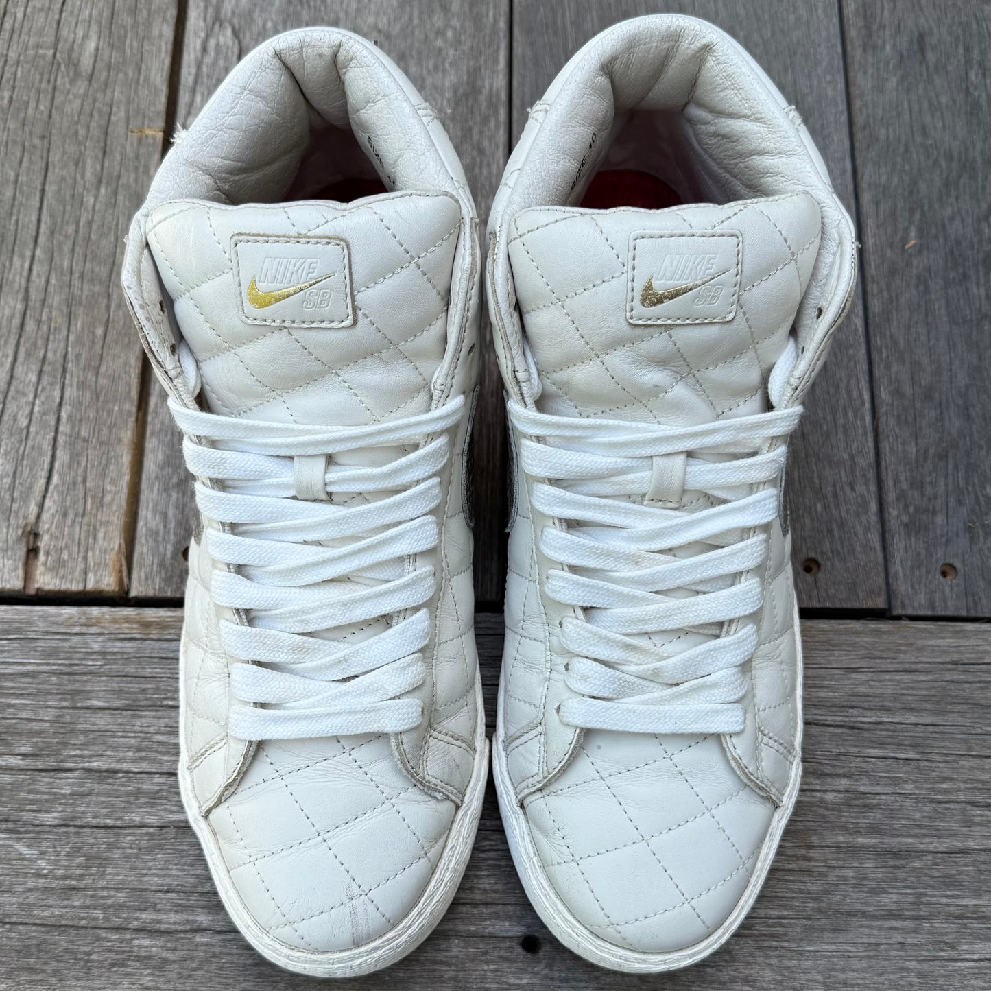 Nike SB Blazer White Supreme Size 10