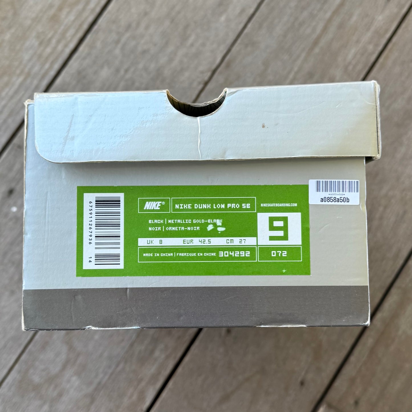 Nike SB Dunk Low Takashi 1 Size 9