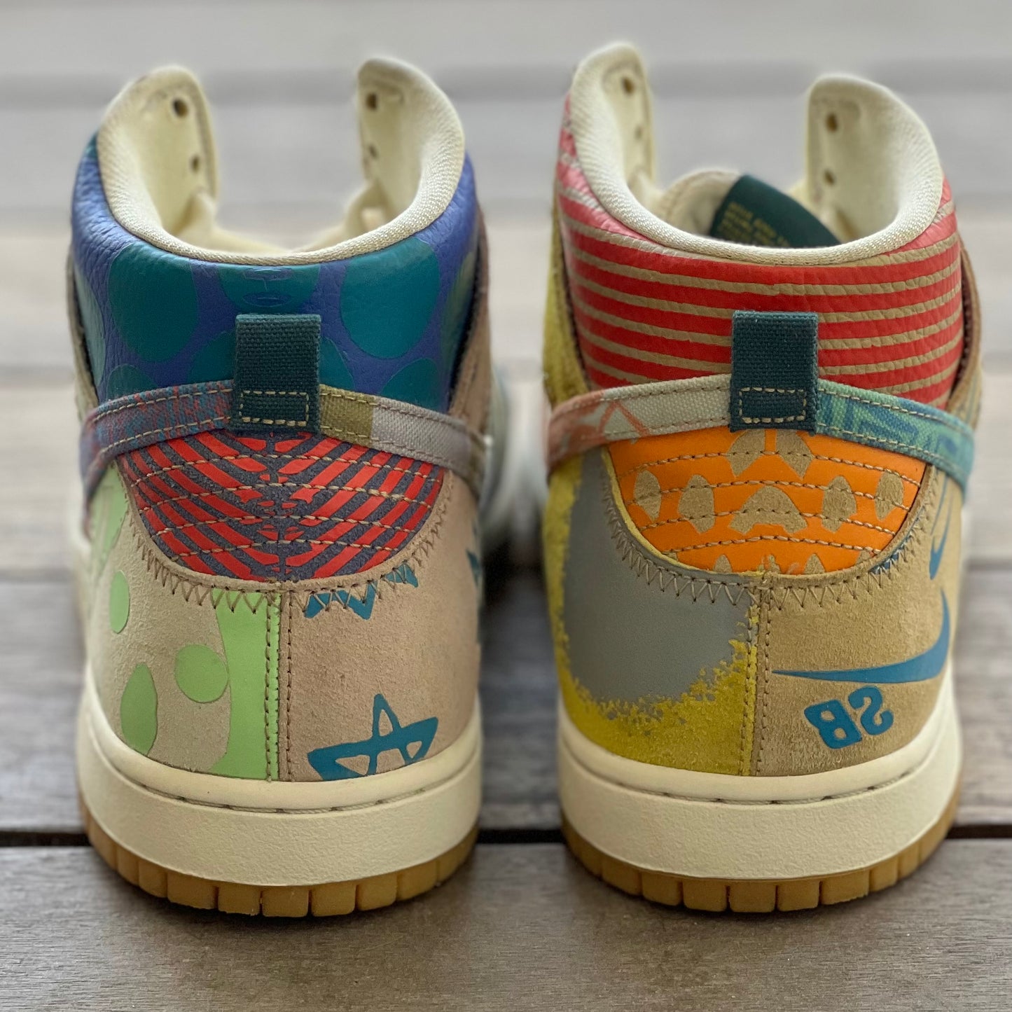 Nike SB Dunk High What the Thomas Campbell Size 11