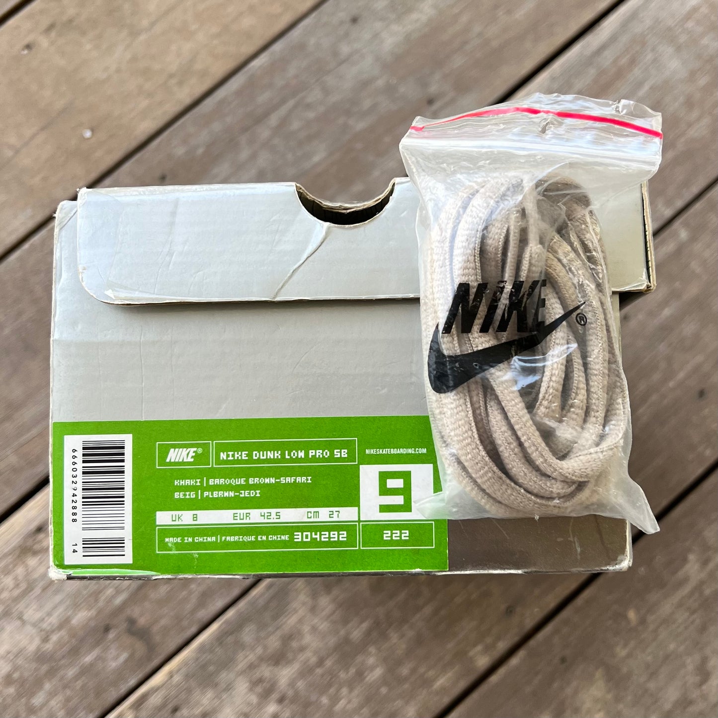 Nike SB Dunk Low Jedi Size 9