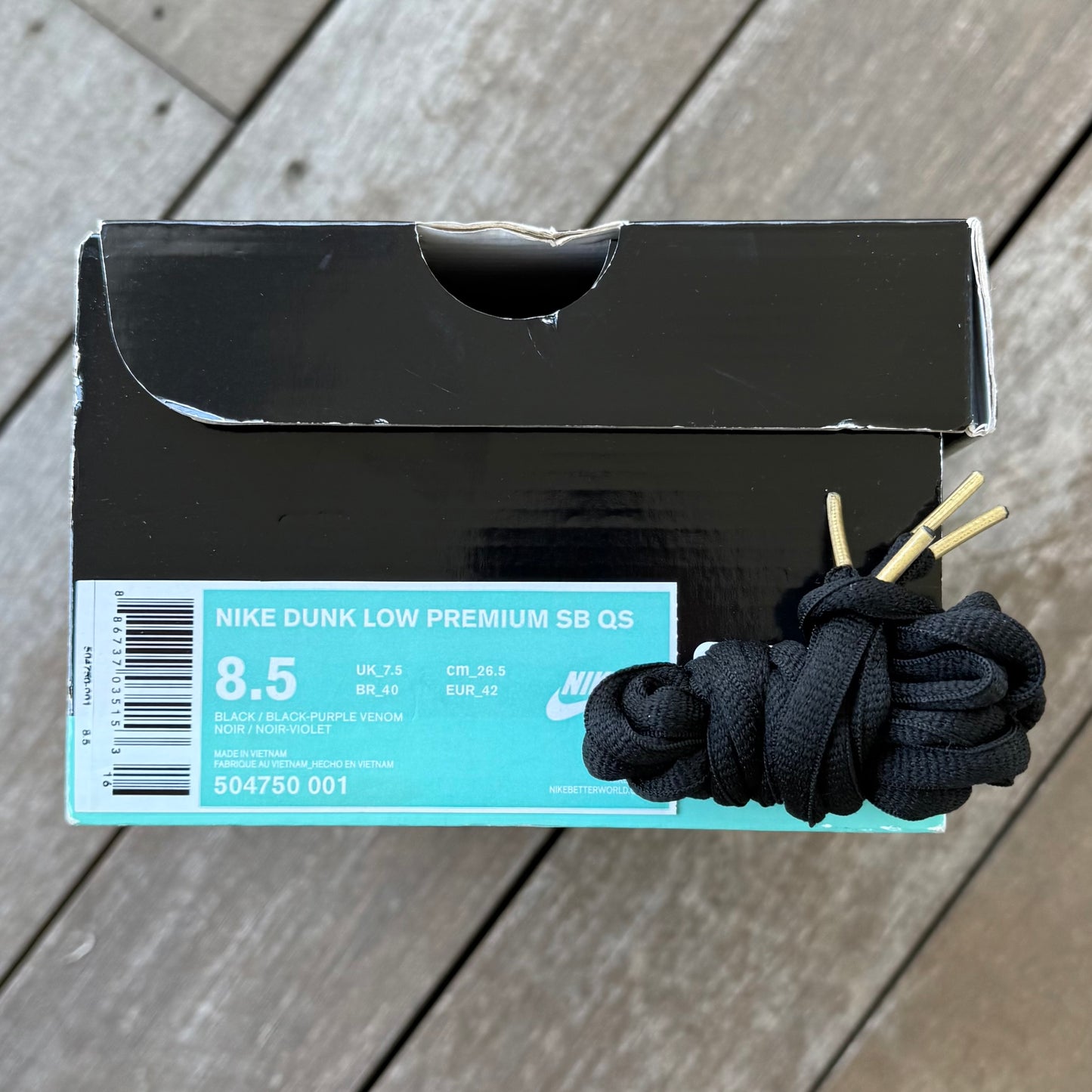 Nike SB Dunk Low Black History Month (BHM) Size 8.5