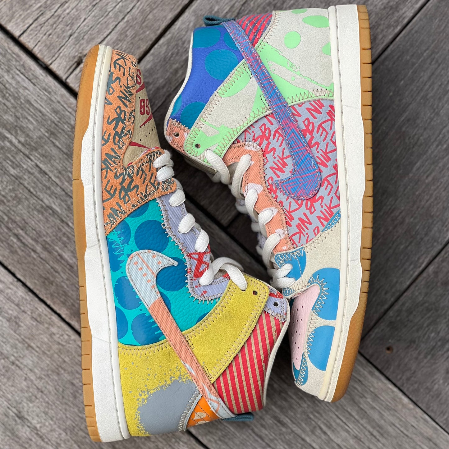 Nike SB Dunk High What the Thomas Campbell Size 11