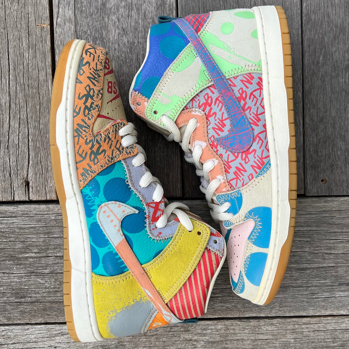 Nike SB Dunk High What the Thomas Campbell Size 11