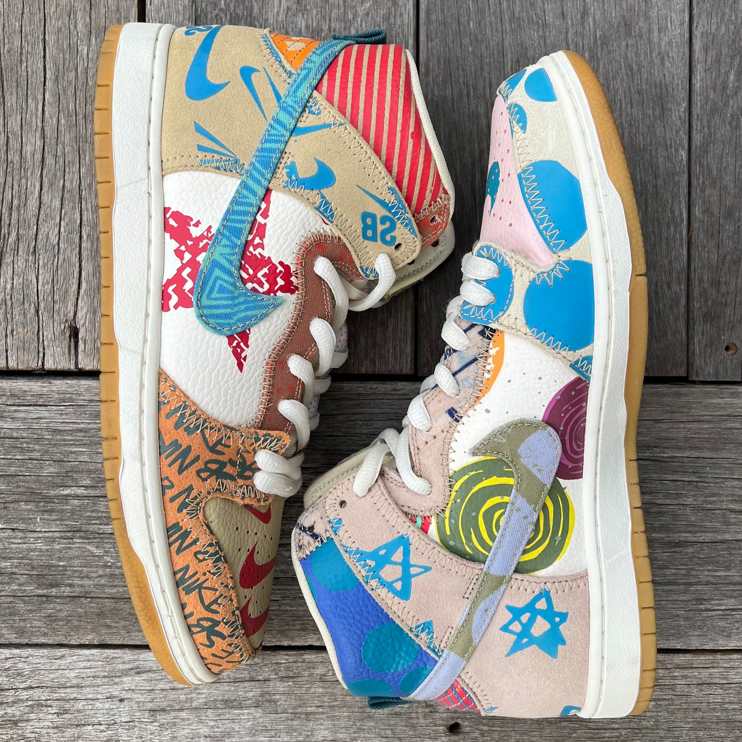 Nike SB Dunk High What the Thomas Campbell Size 11