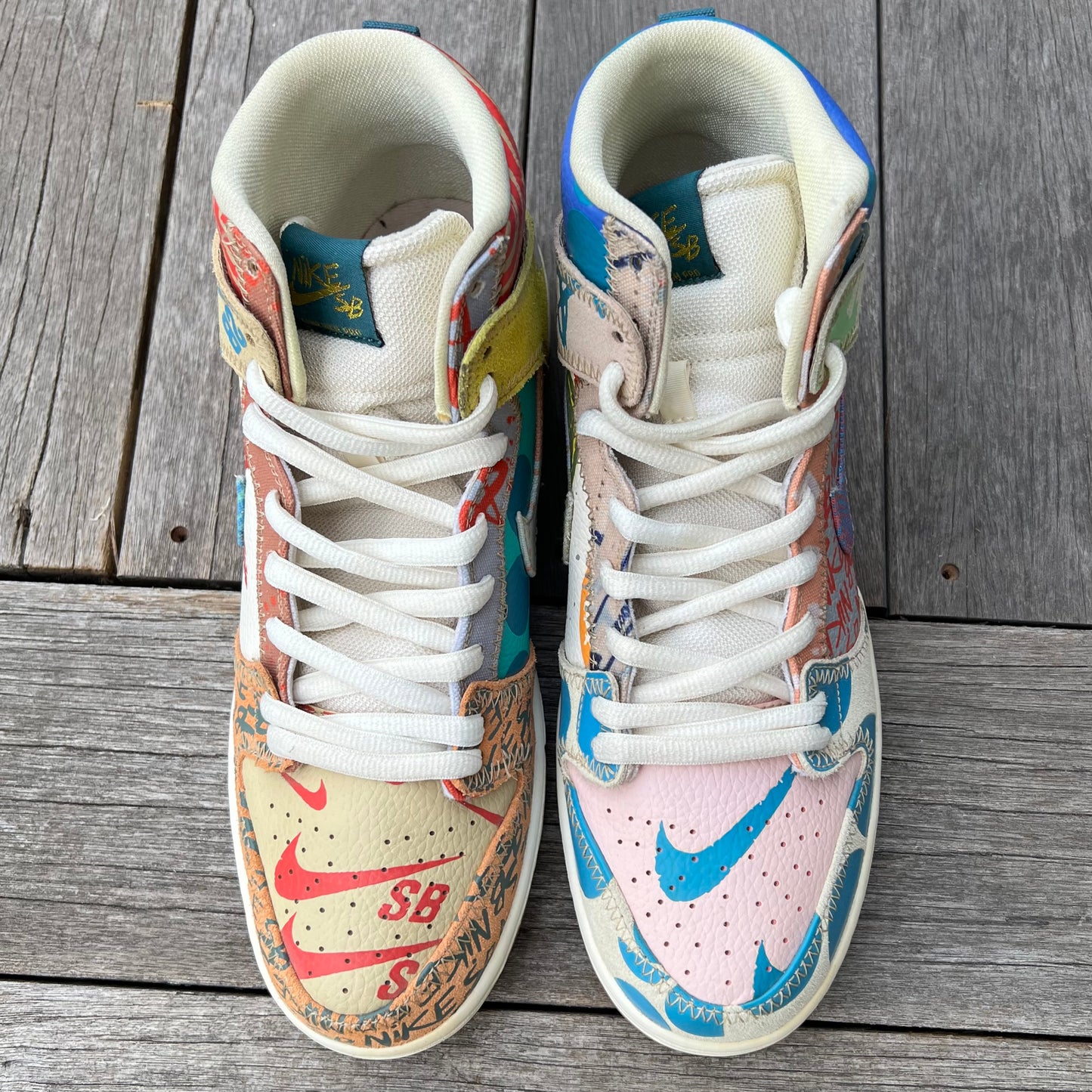 Nike SB Dunk High What the Thomas Campbell Size 11