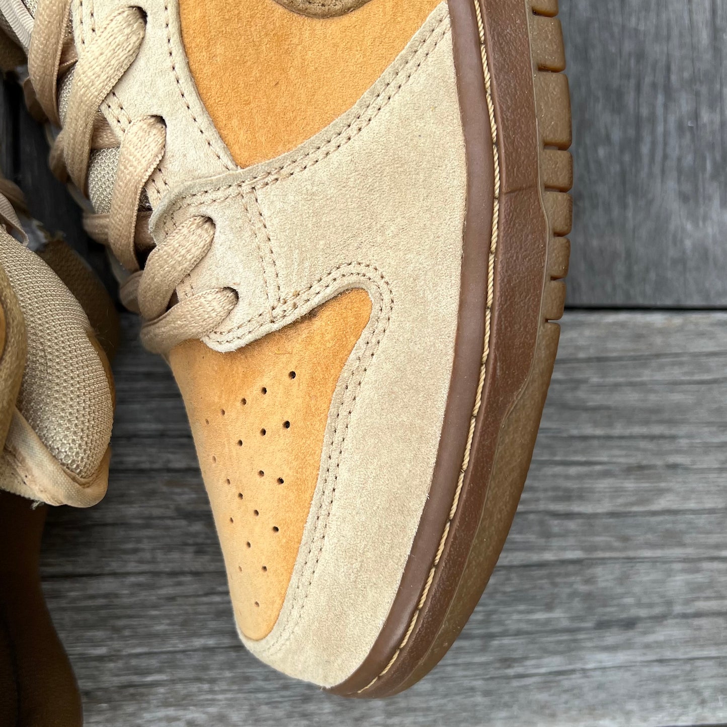 Nike SB Dunk Low Reverse Wheat Forbes Size 12