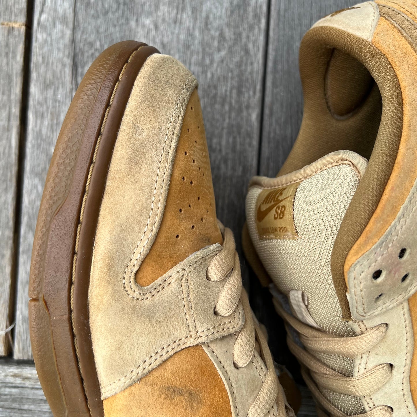 Nike SB Dunk Low Reverse Wheat Forbes Size 12