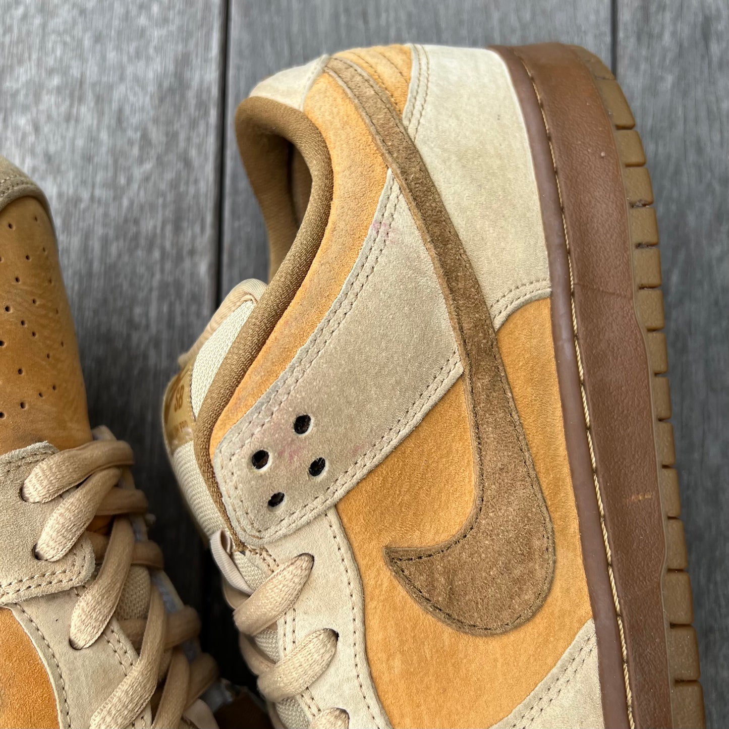 Nike SB Dunk Low Reverse Wheat Forbes Size 12