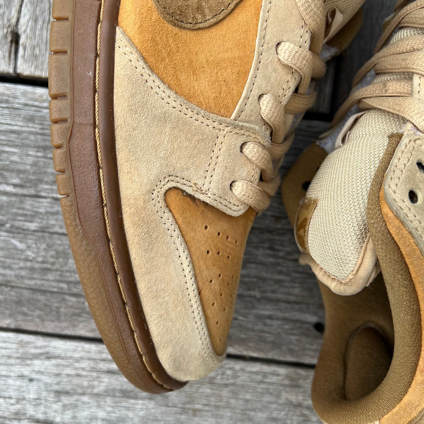 Nike SB Dunk Low Reverse Wheat Forbes Size 12