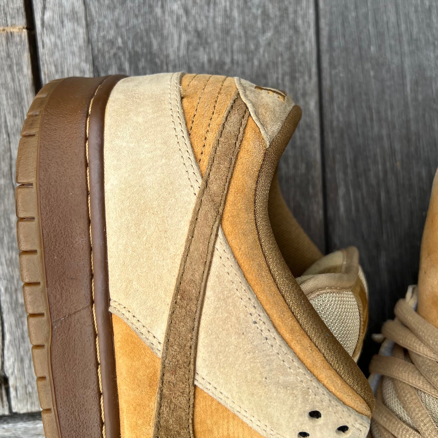 Nike SB Dunk Low Reverse Wheat Forbes Size 12