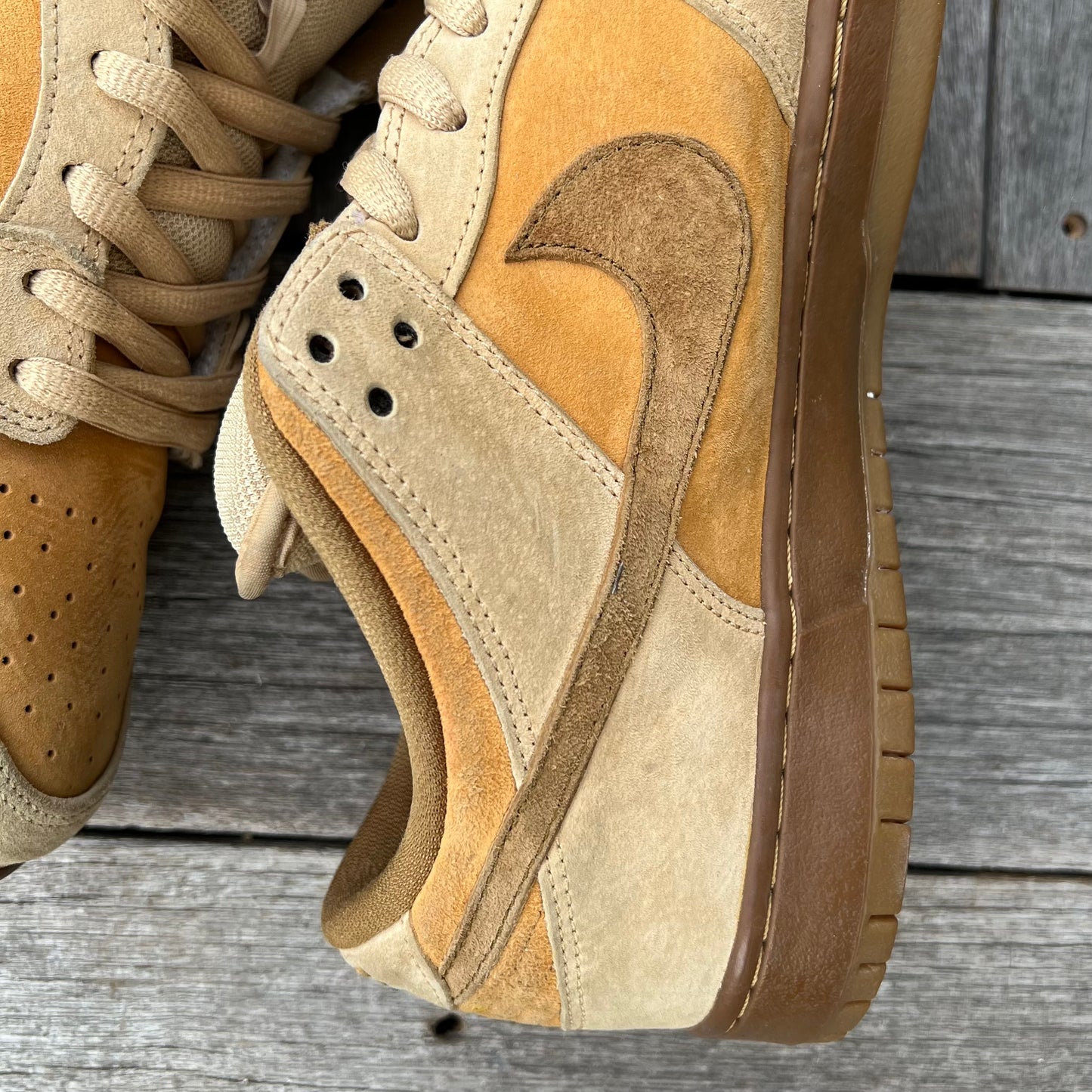 Nike SB Dunk Low Reverse Wheat Forbes Size 12