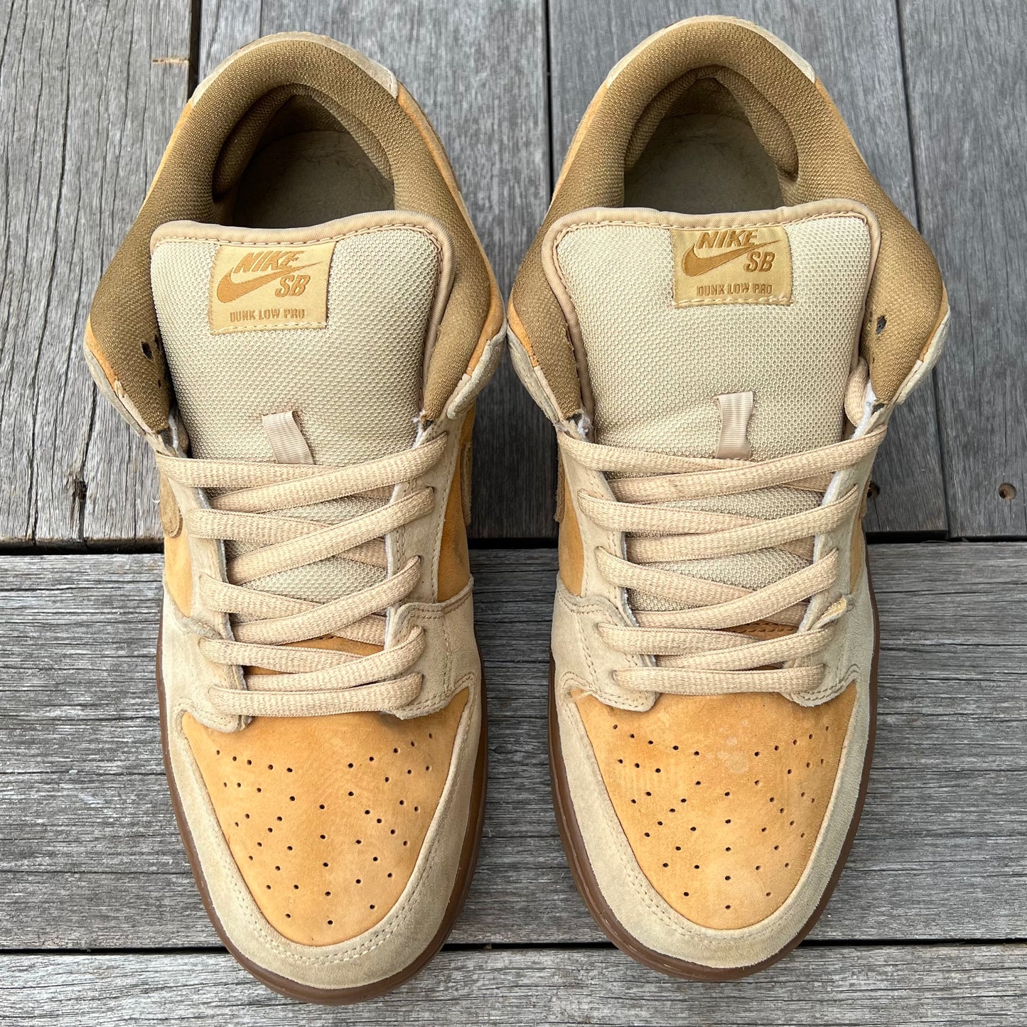 Nike SB Dunk Low Reverse Wheat Forbes Size 12