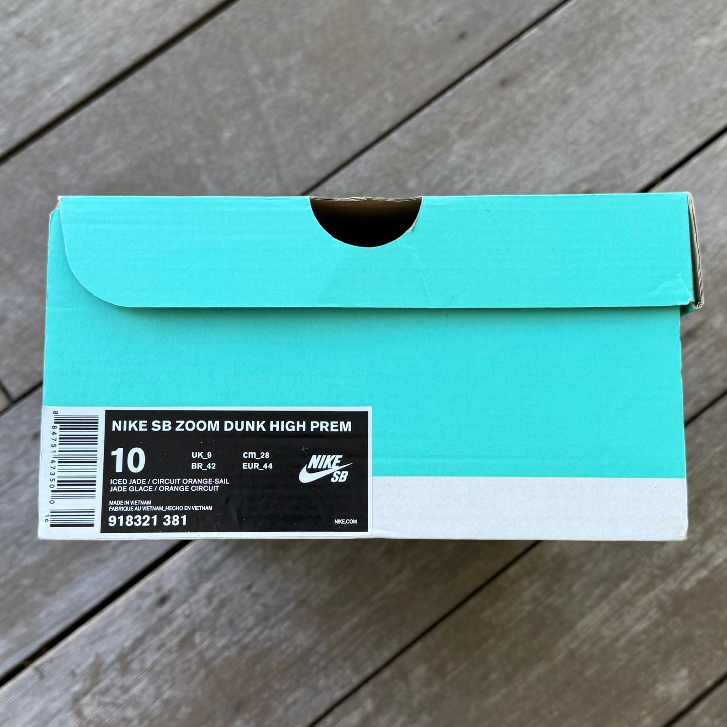 Nike SB Dunk High What the Thomas Campbell Size 10