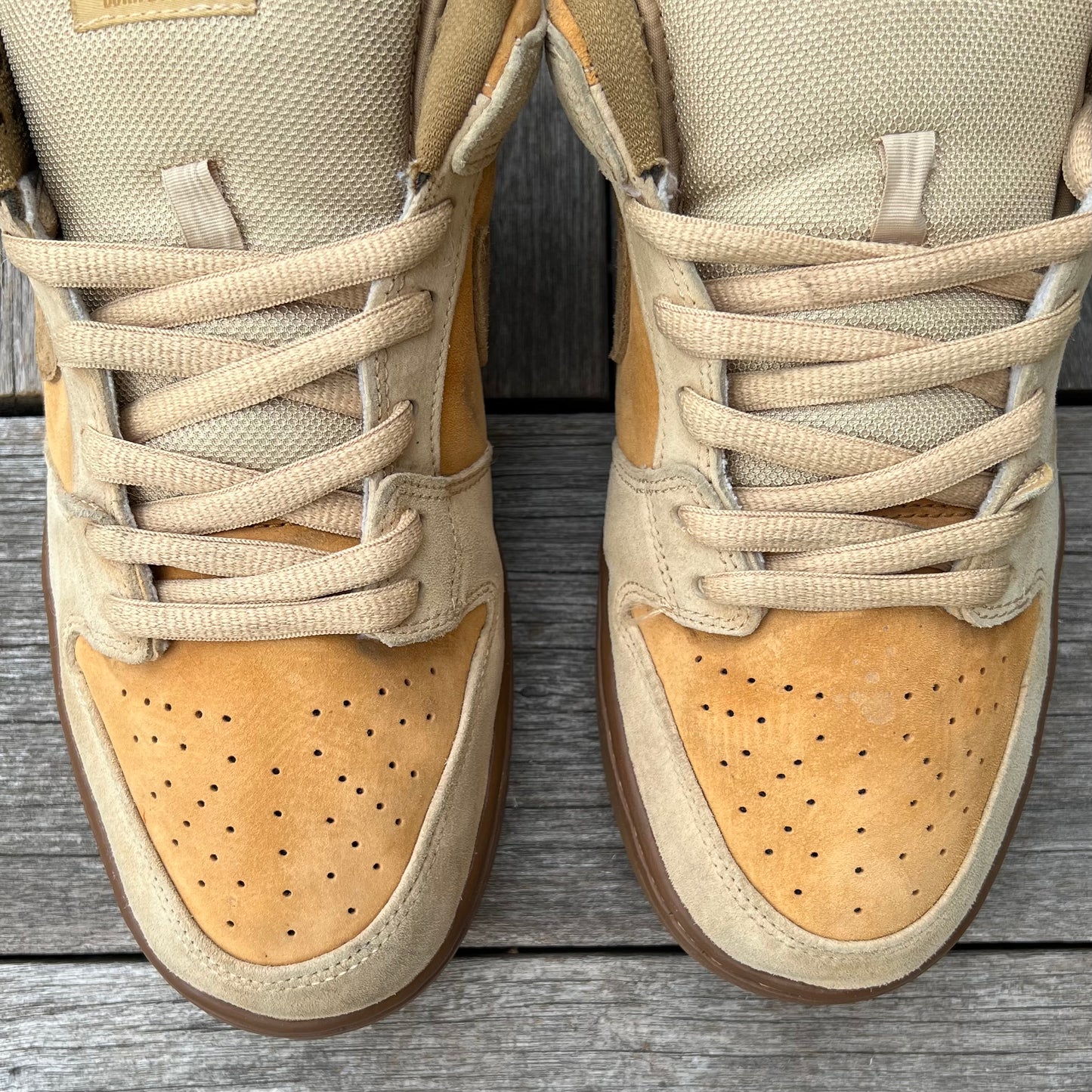 Nike SB Dunk Low Reverse Wheat Forbes Size 12