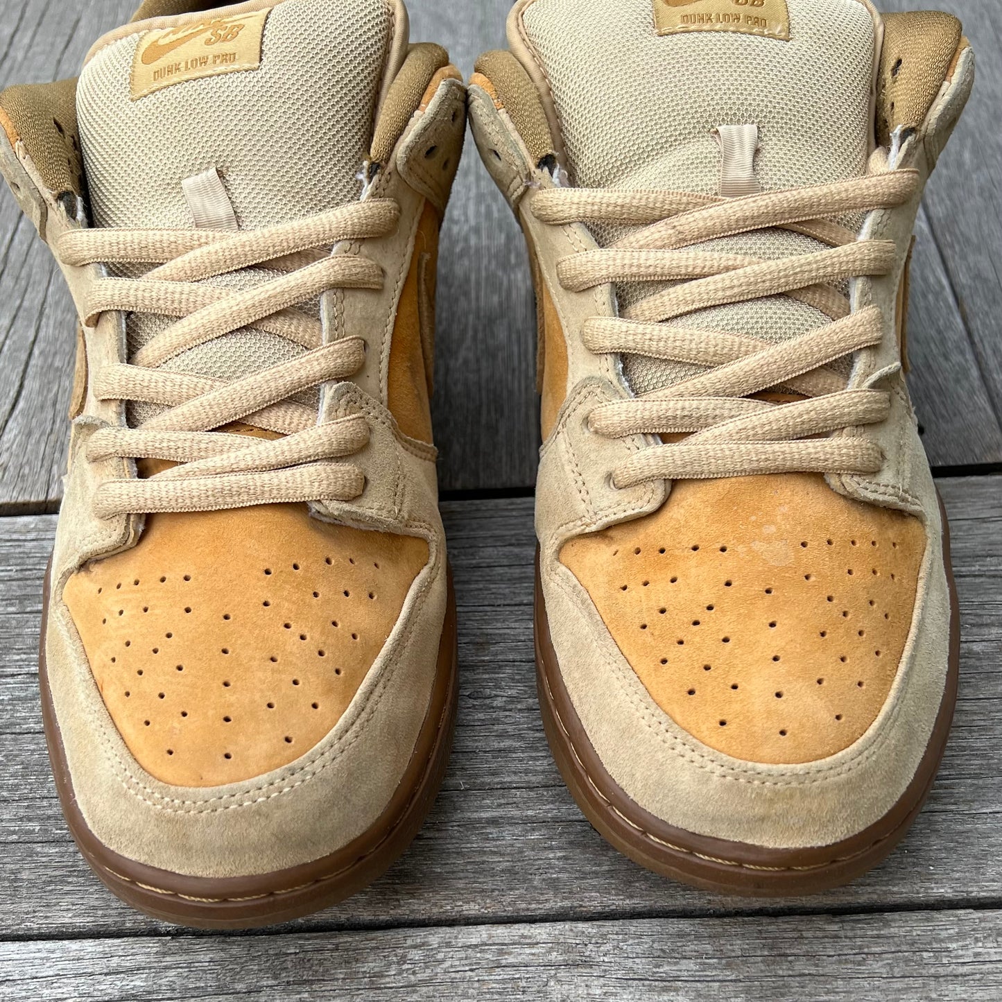 Nike SB Dunk Low Reverse Wheat Forbes Size 12