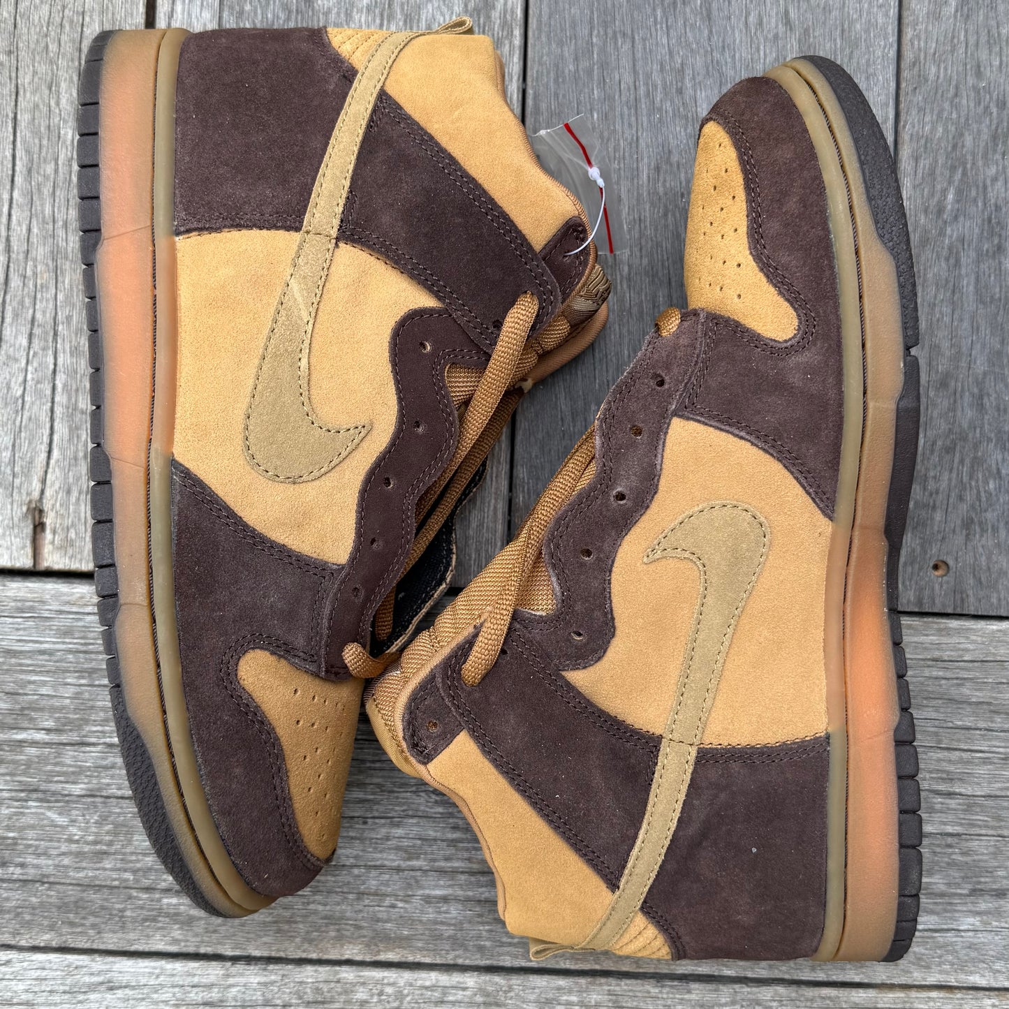 Nike SB Dunk High Maple Brown Pack Size 10