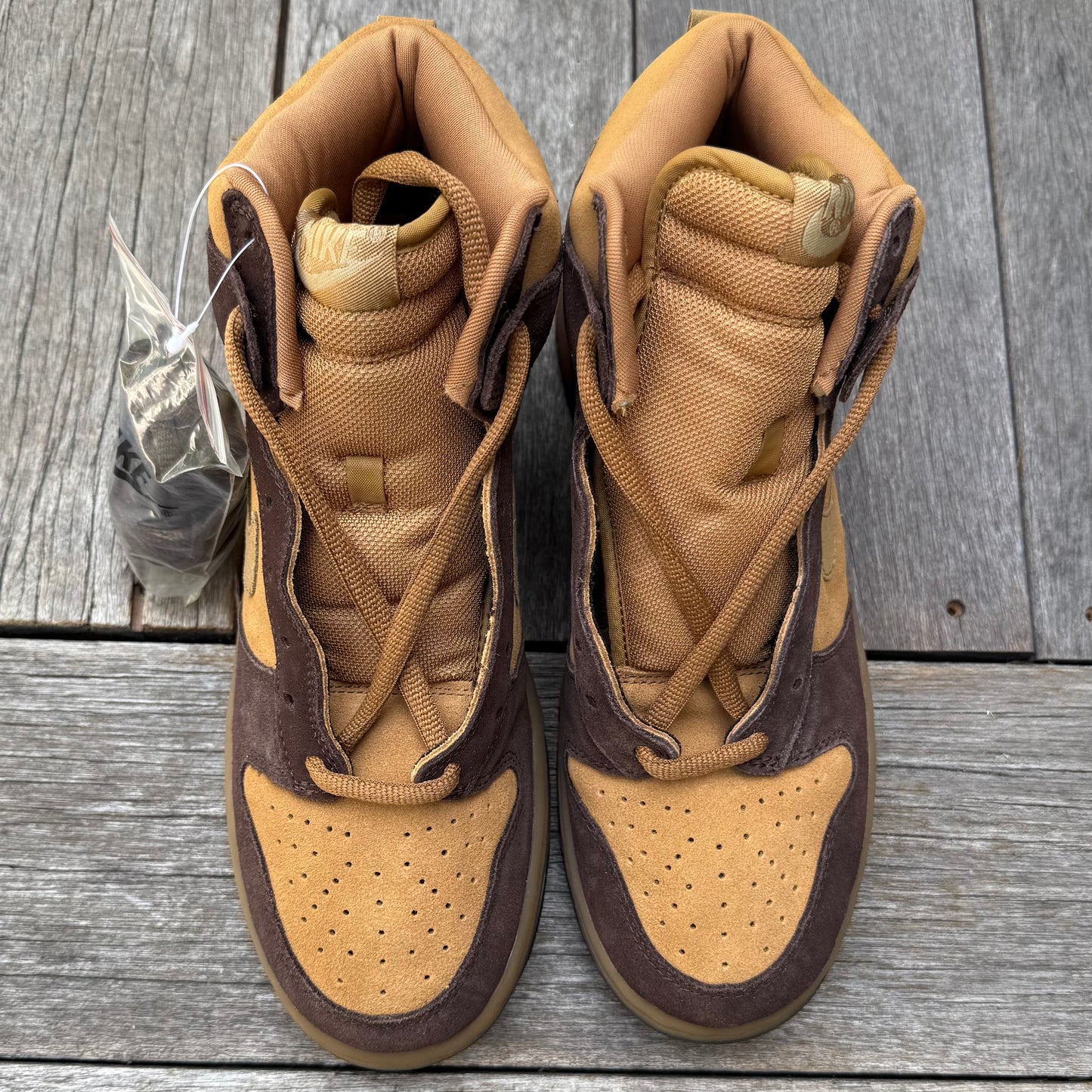 Nike SB Dunk High Maple Brown Pack Size 10