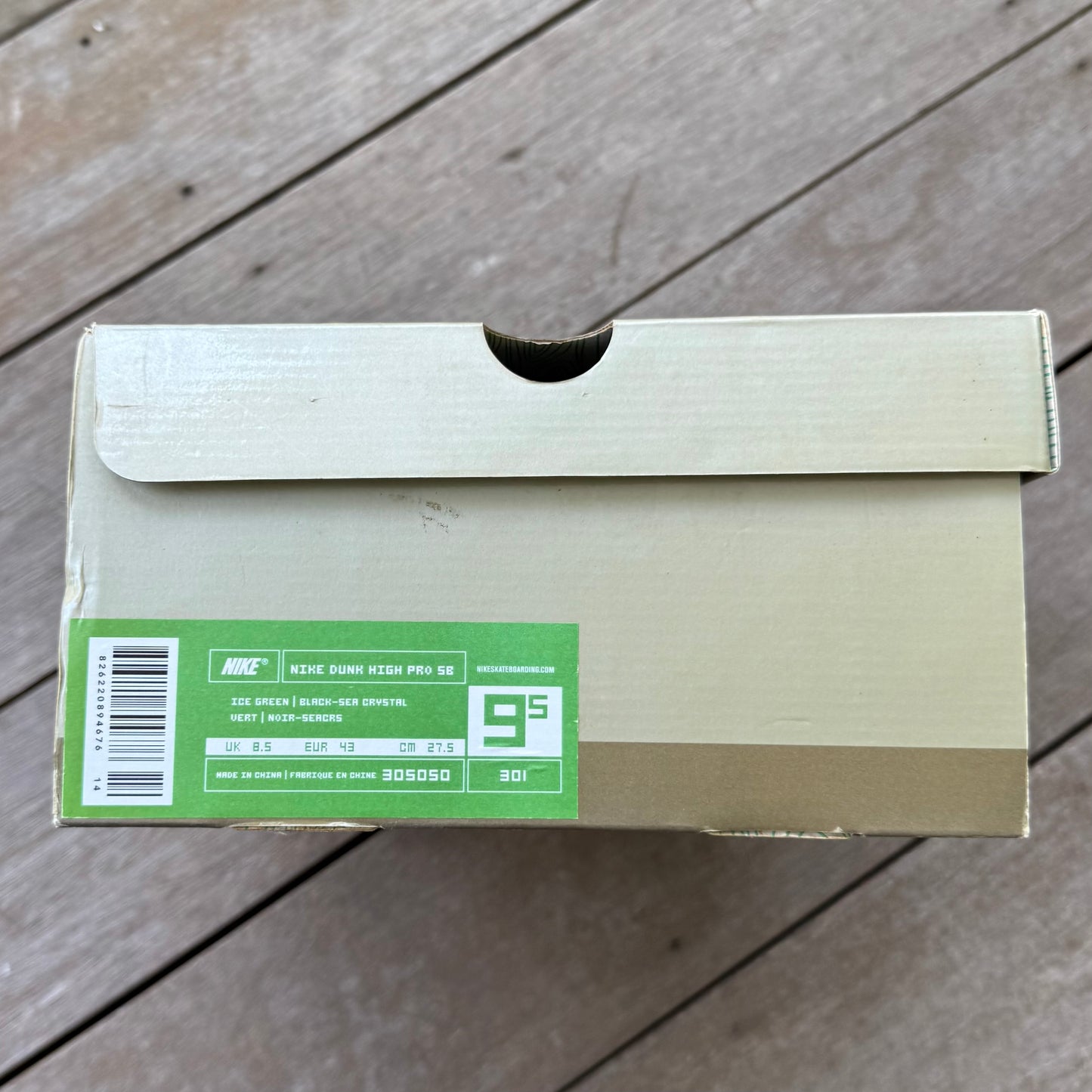 Nike SB Dunk High Sea Crystal Size 9.5