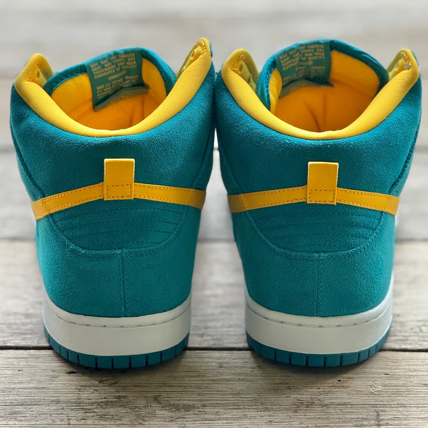 Nike SB Dunk High Tropical Teal Size 12