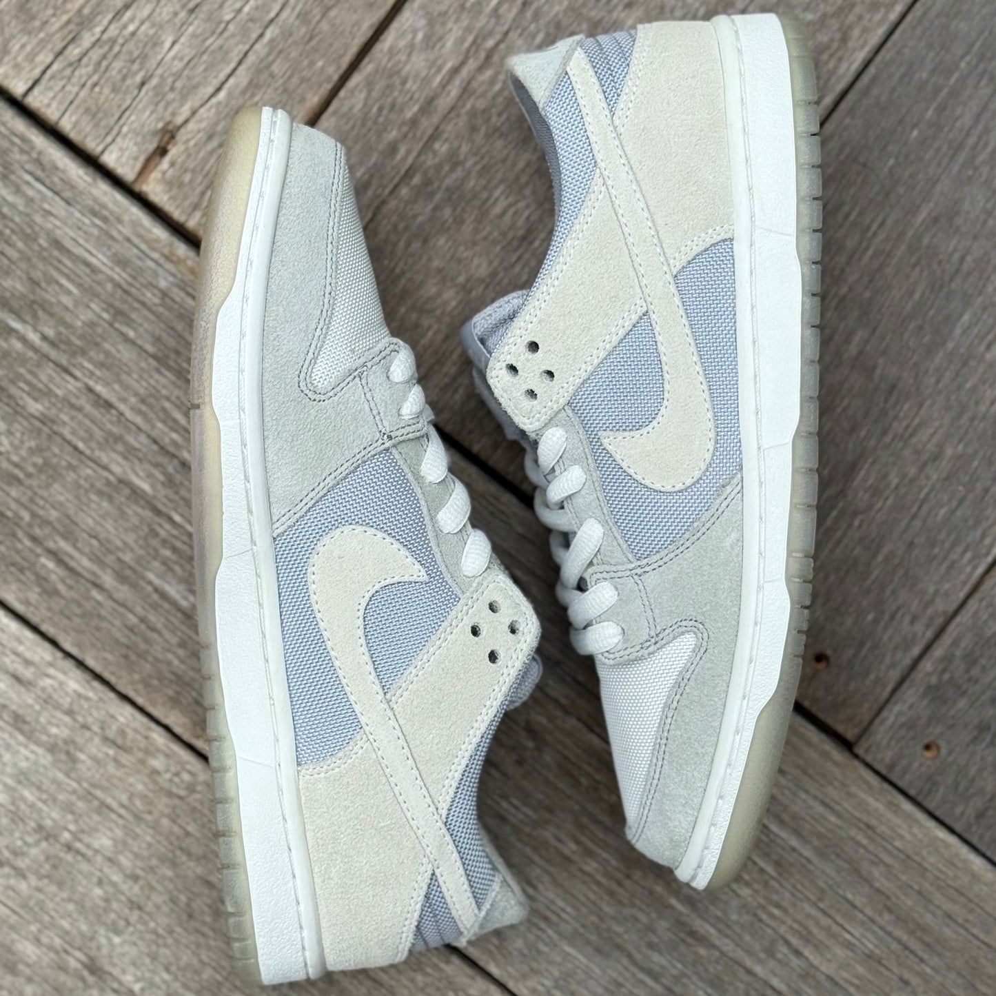 Nike SB Dunk Low Zoom Summit White Wolf Grey SAMPLE Size 9