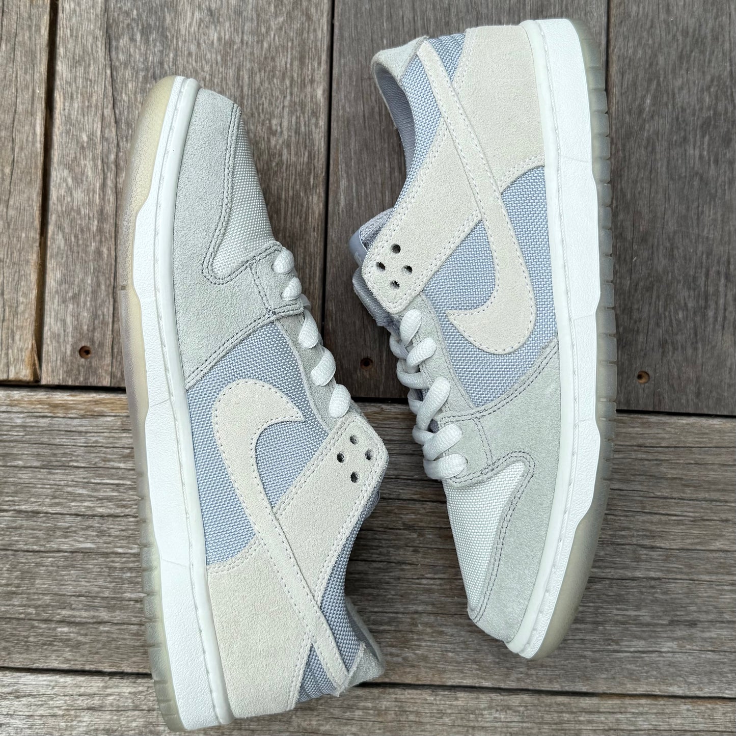 Nike SB Dunk Low Zoom Summit White Wolf Grey SAMPLE Size 9