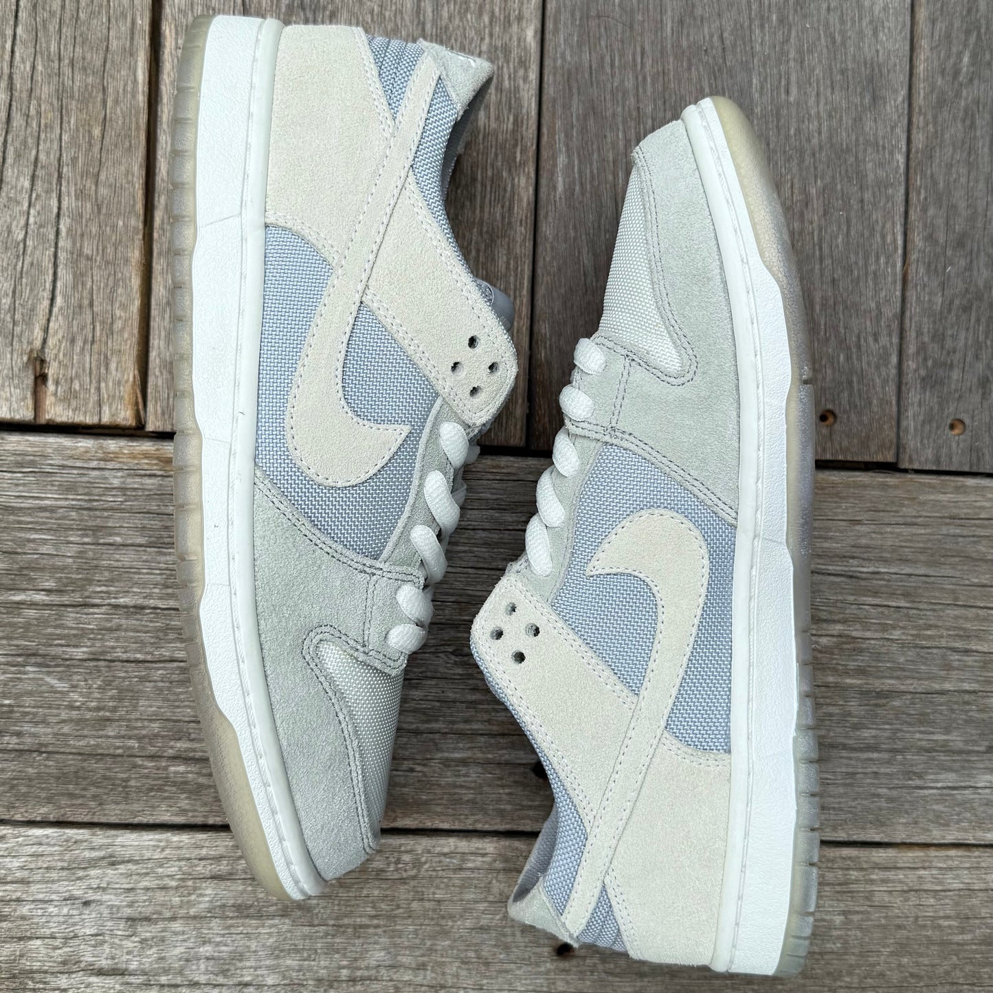 Nike SB Dunk Low Zoom Summit White Wolf Grey SAMPLE Size 9