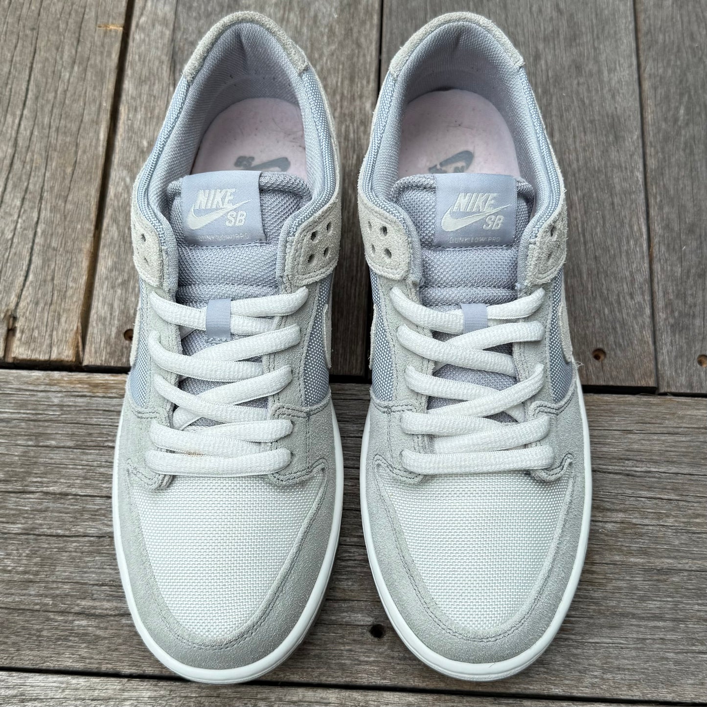 Nike SB Dunk Low Zoom Summit White Wolf Grey SAMPLE Size 9