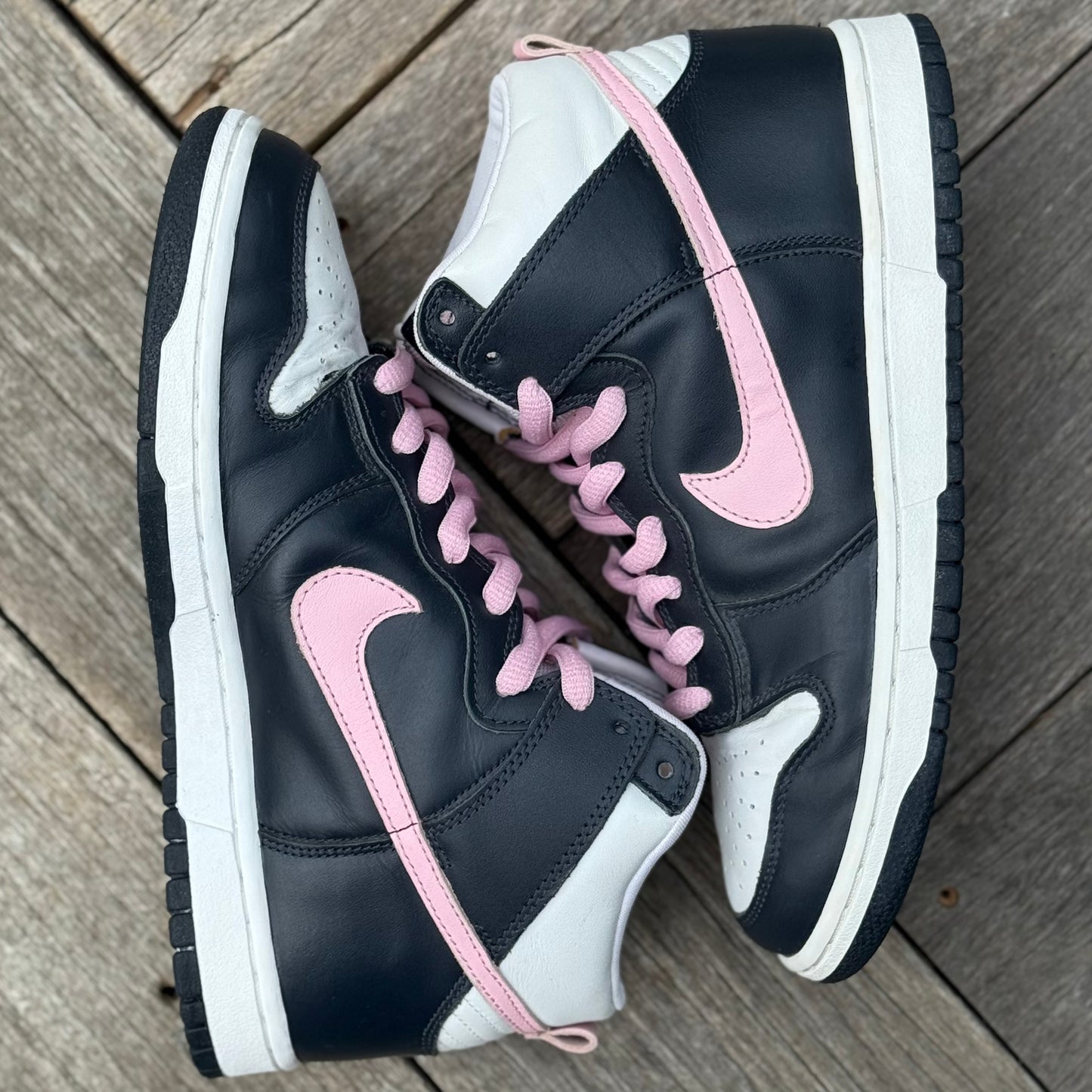Nike SB Dunk High Shy Pink Obsidian Size 8