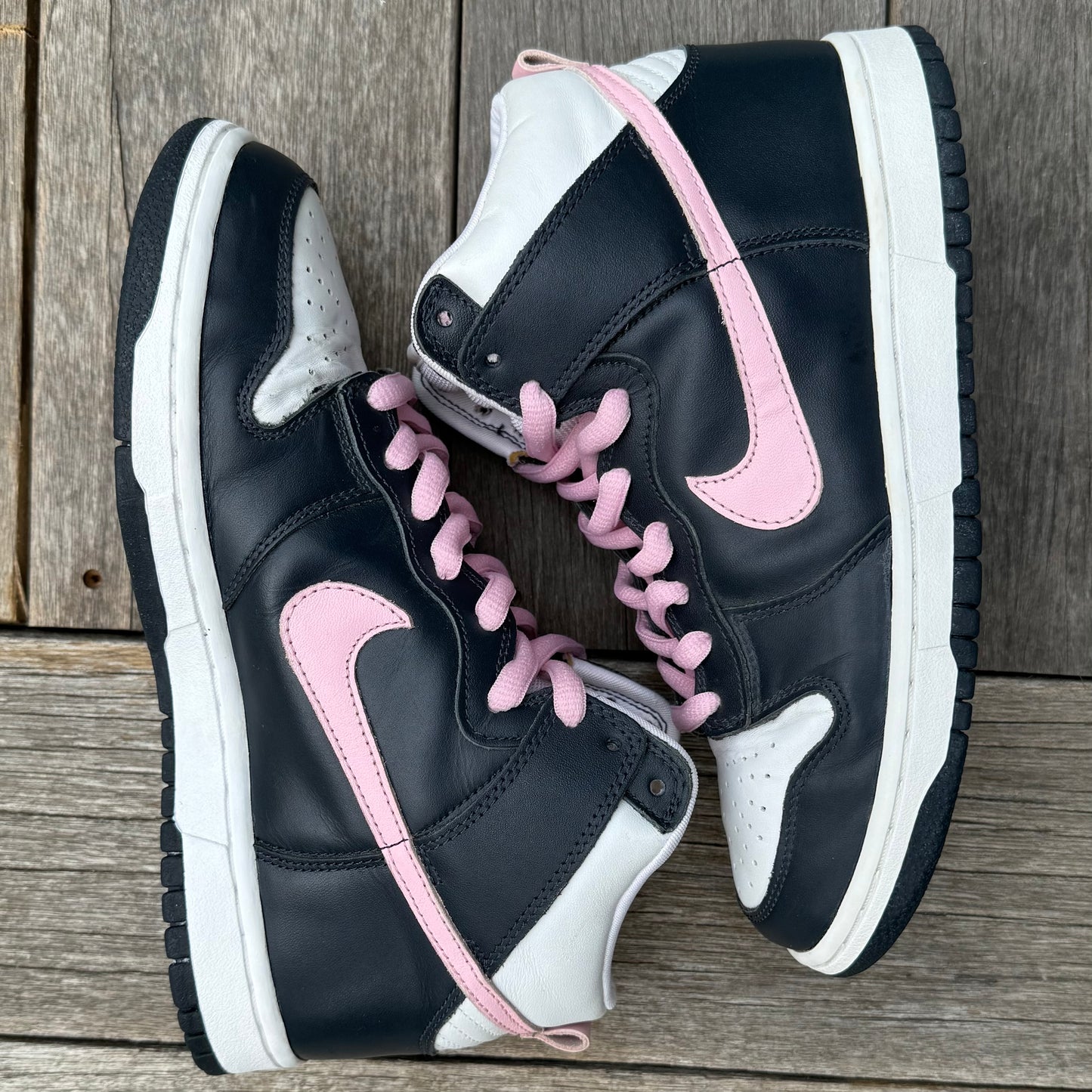 Nike SB Dunk High Shy Pink Obsidian Size 8
