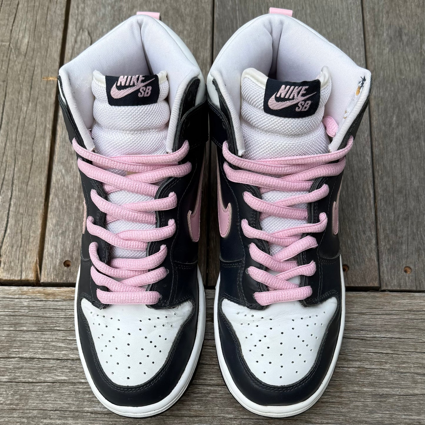 Nike SB Dunk High Shy Pink Obsidian Size 8