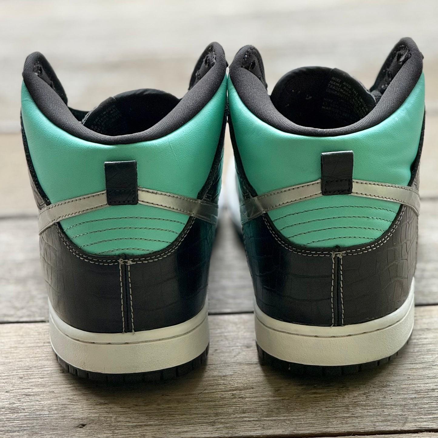 Nike SB Dunk High Tiffany Diamond Size 11.5