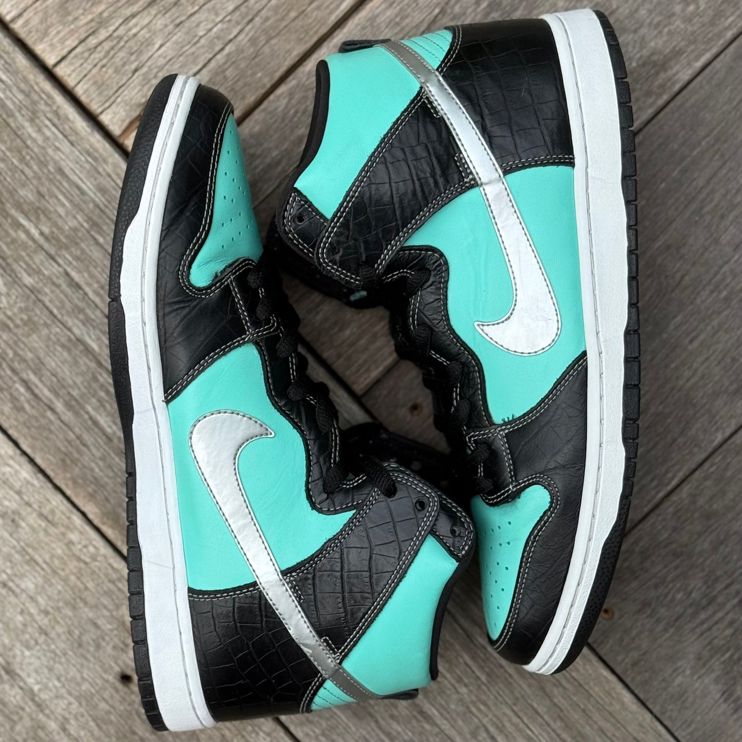Nike SB Dunk High Tiffany Diamond Size 11.5