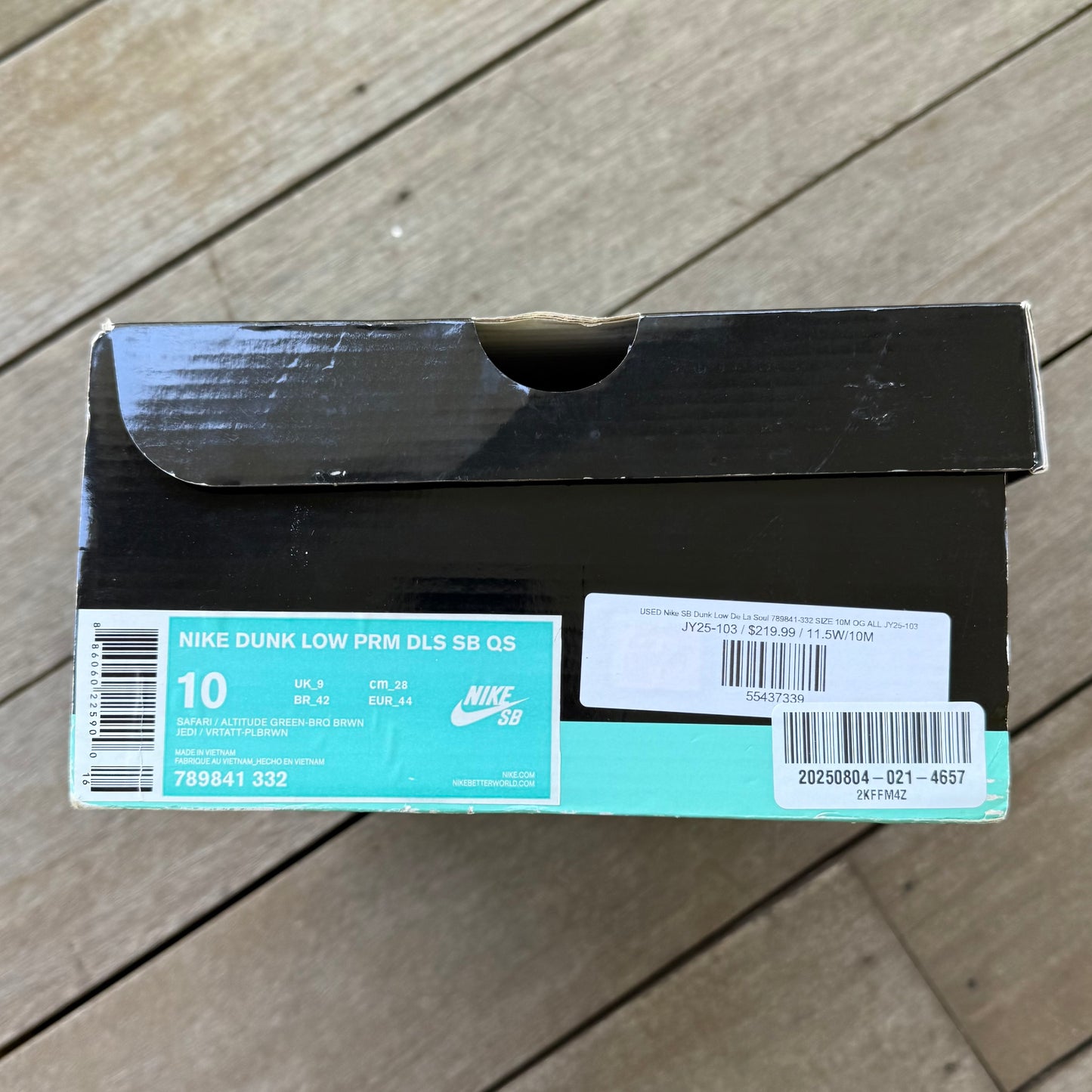 Nike SB Dunk Low De La Soul Size 10