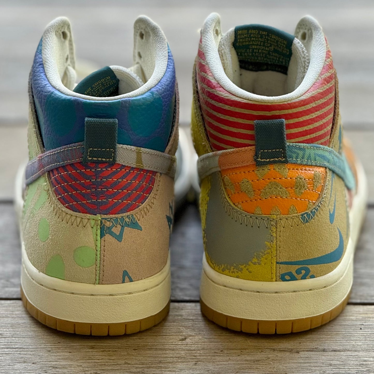 Nike SB Dunk High What the Campbell Size 9.5