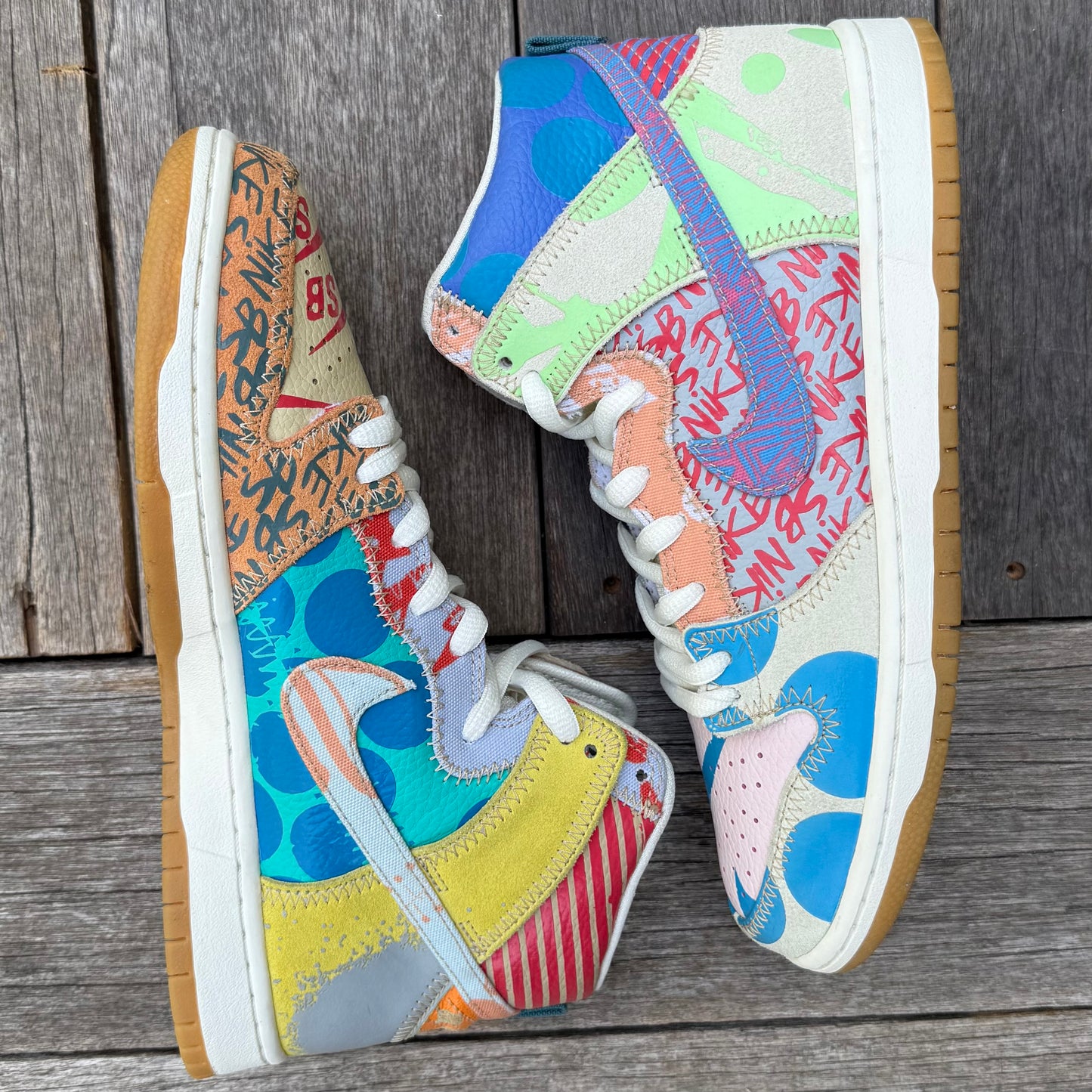 Nike SB Dunk High What the Campbell Size 9.5