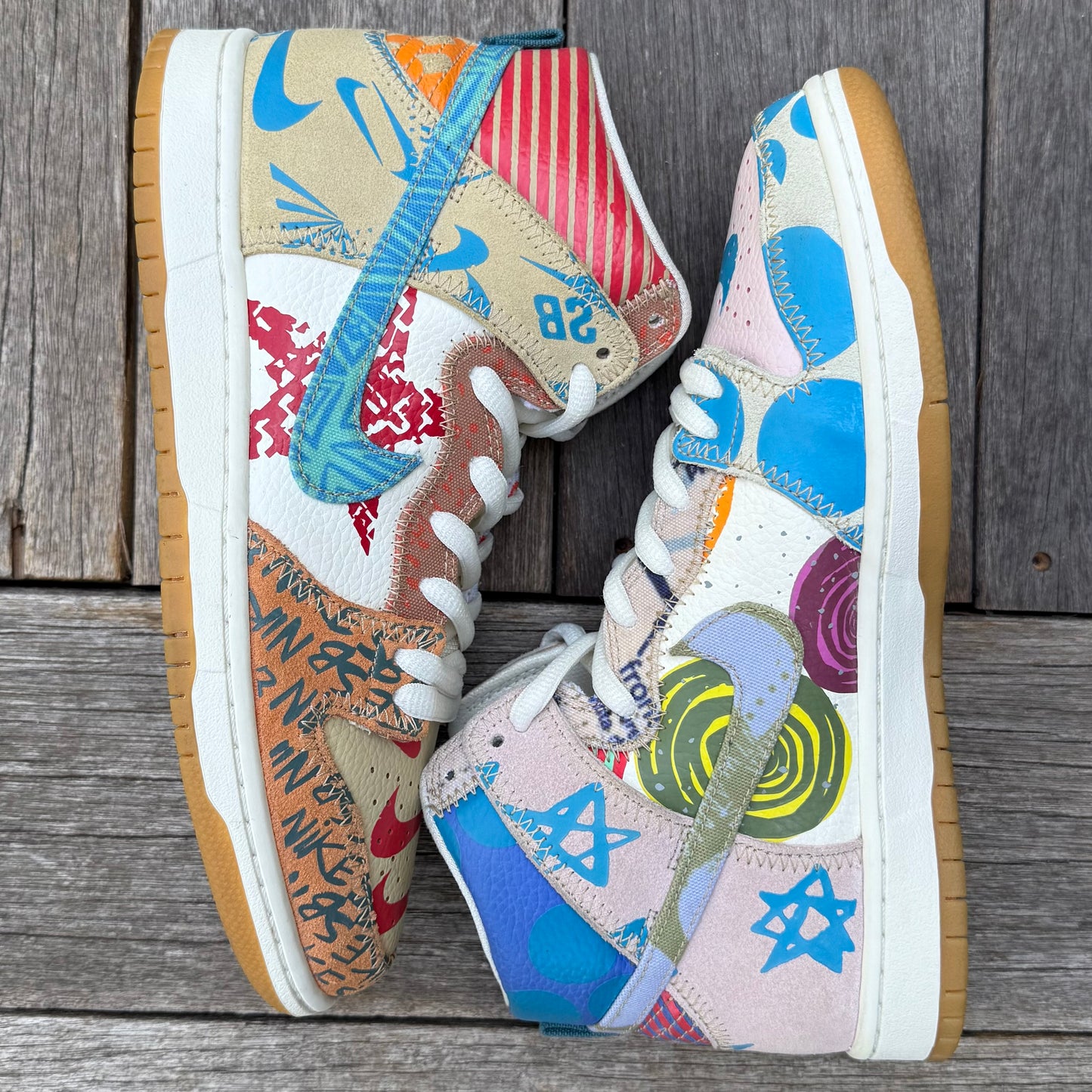 Nike SB Dunk High What the Campbell Size 9.5