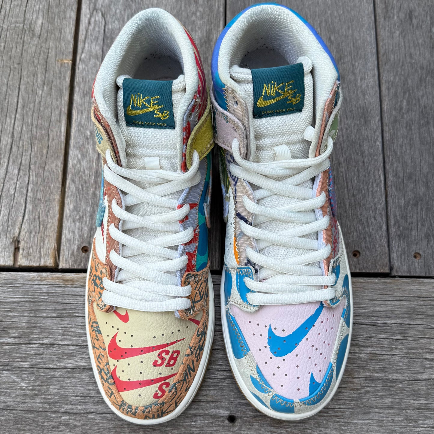 Nike SB Dunk High What the Campbell Size 9.5