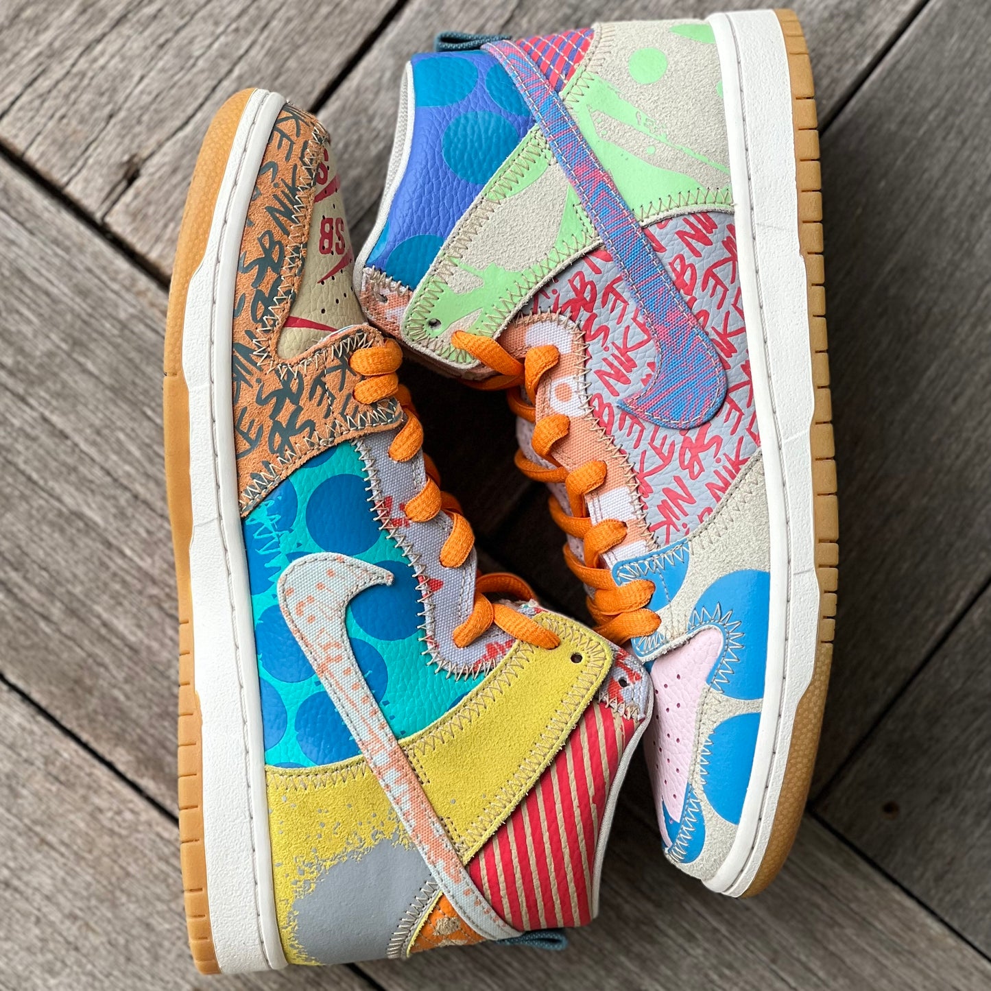 Nike SB Dunk High What the Thomas Campbell Size 9.5