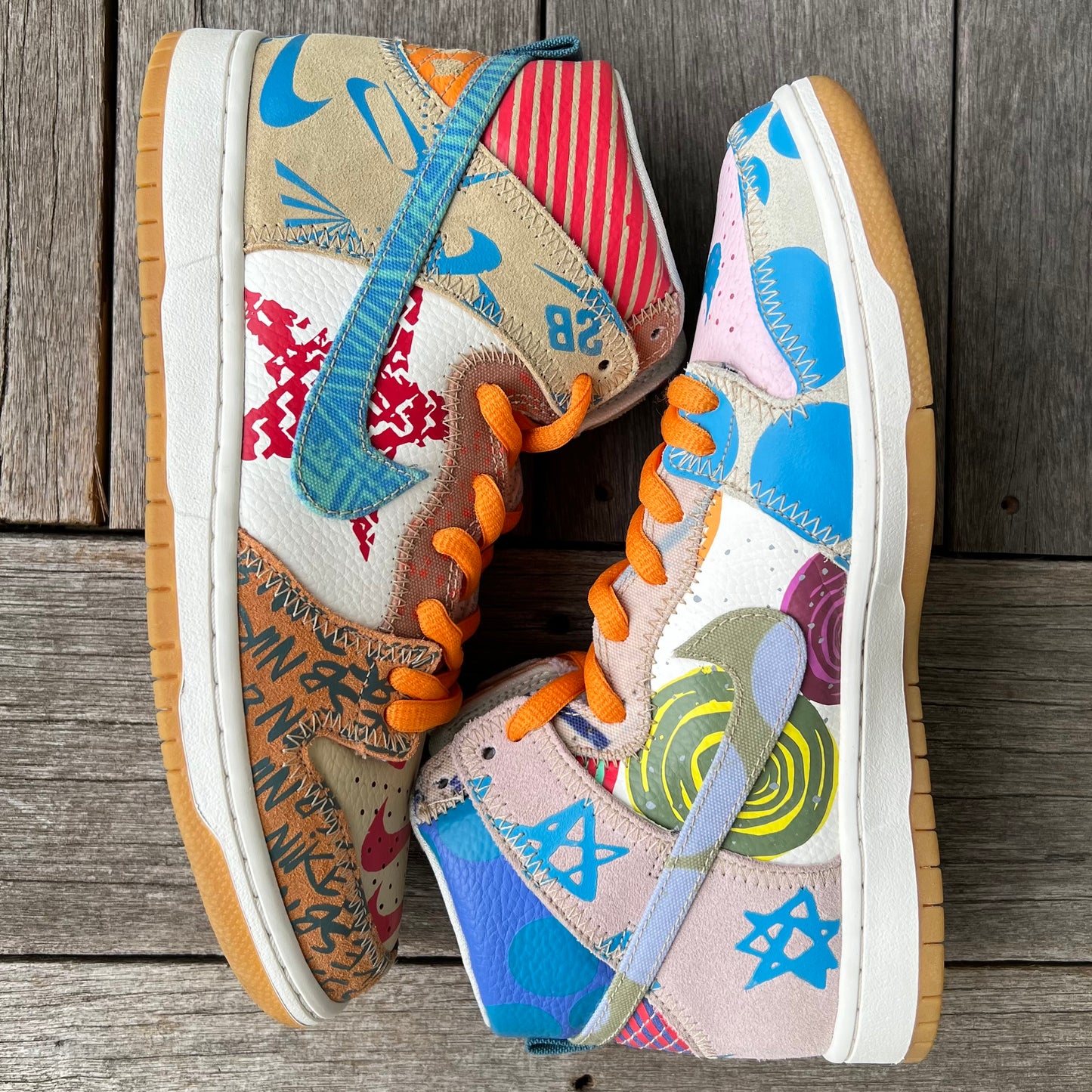 Nike SB Dunk High What the Thomas Campbell Size 9.5