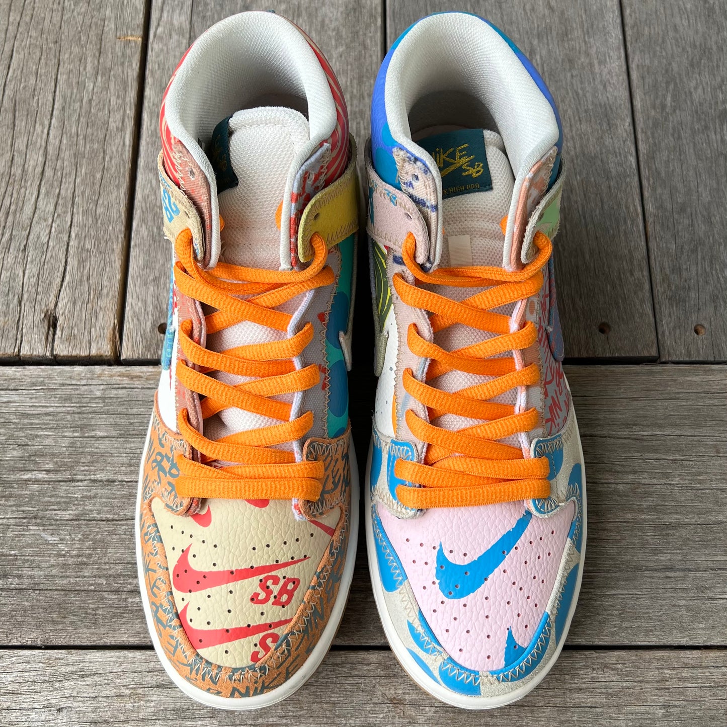 Nike SB Dunk High What the Thomas Campbell Size 9.5