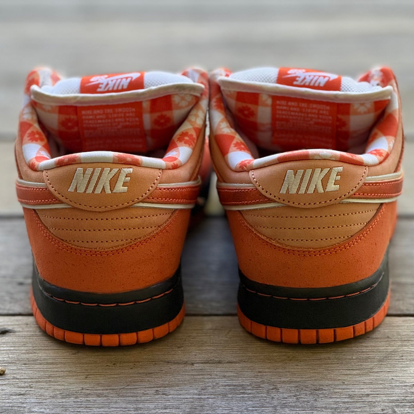 Nike SB Dunk Low Orange Lobster Size 10