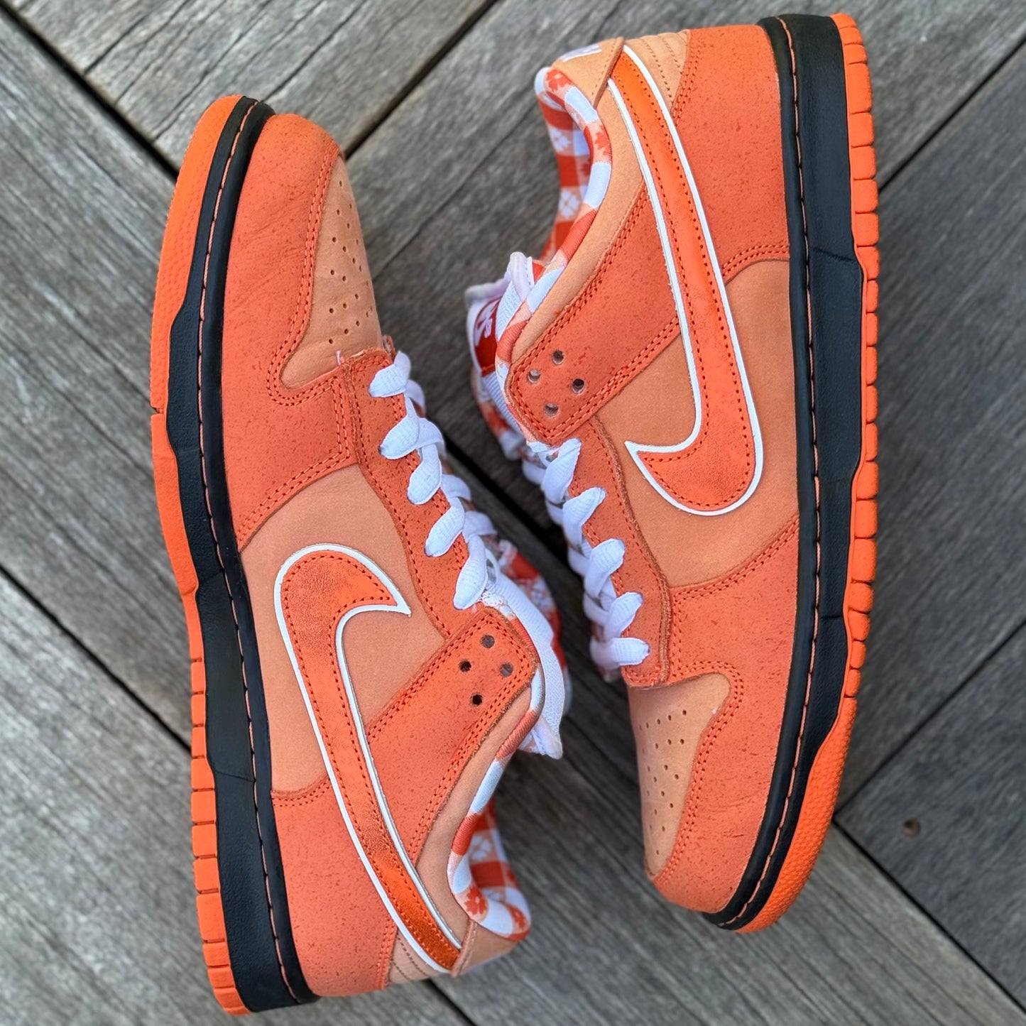 Nike SB Dunk Low Orange Lobster Size 10