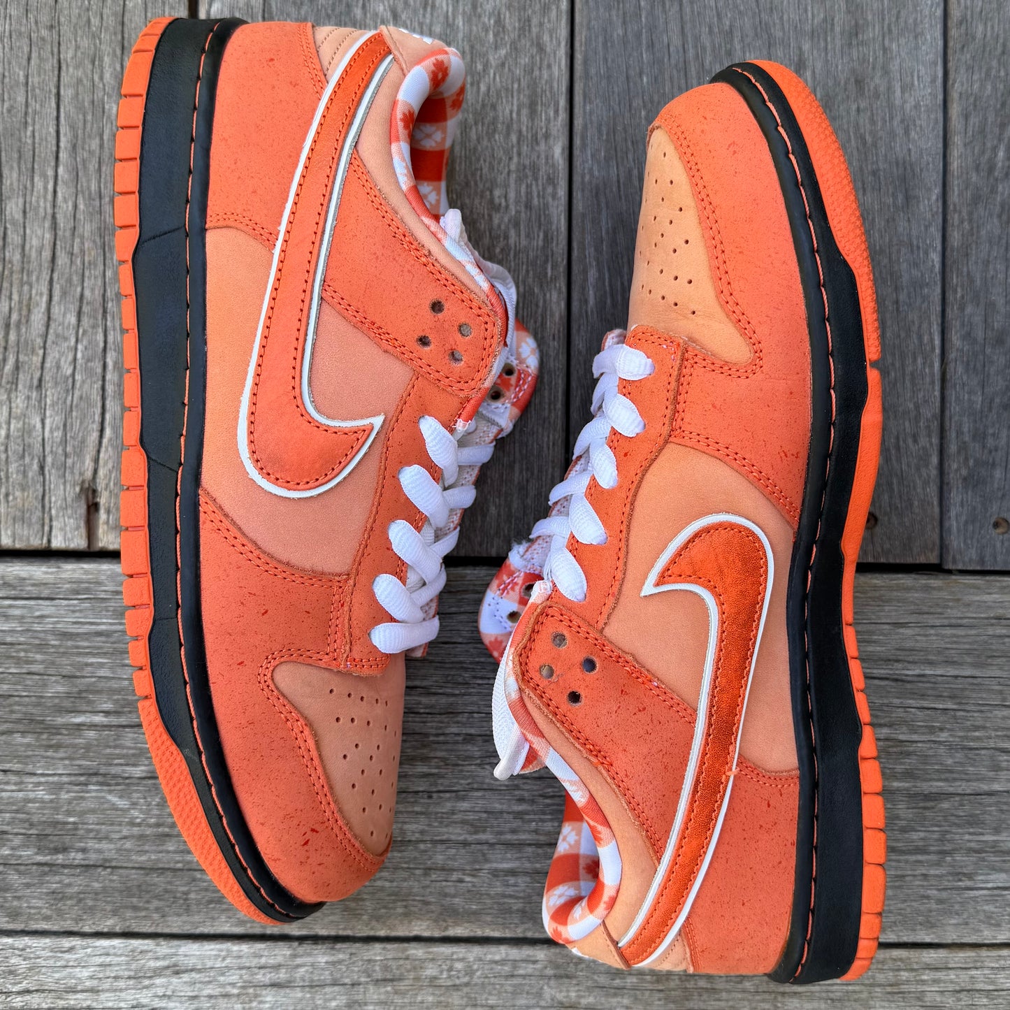 Nike SB Dunk Low Orange Lobster Size 10