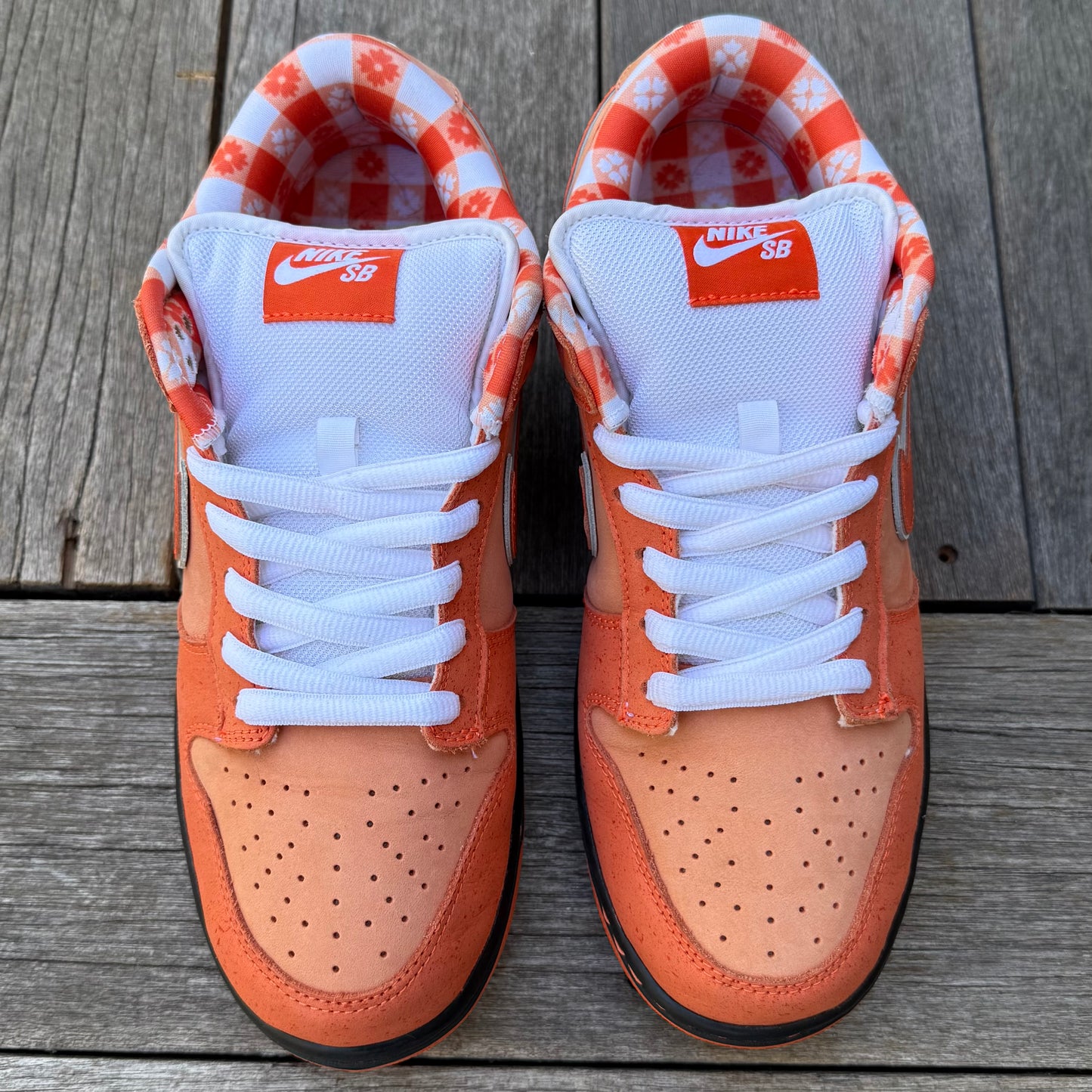 Nike SB Dunk Low Orange Lobster Size 10