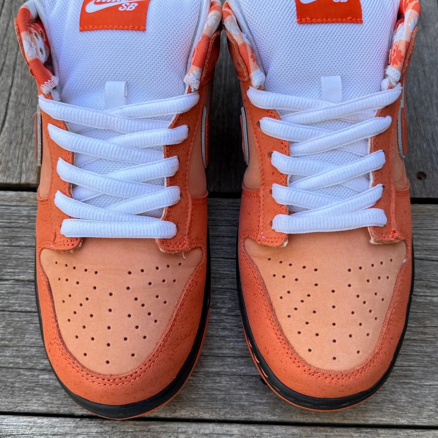 Nike SB Dunk Low Orange Lobster Size 10