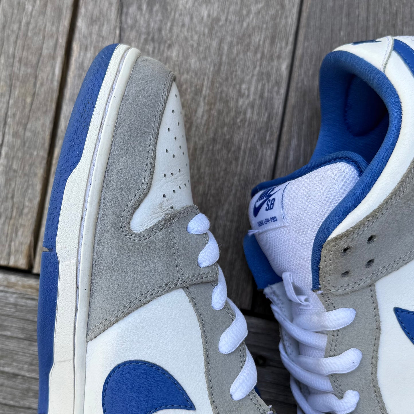 Nike SB Dunk Low Matte Silver Grey Goose Size 11