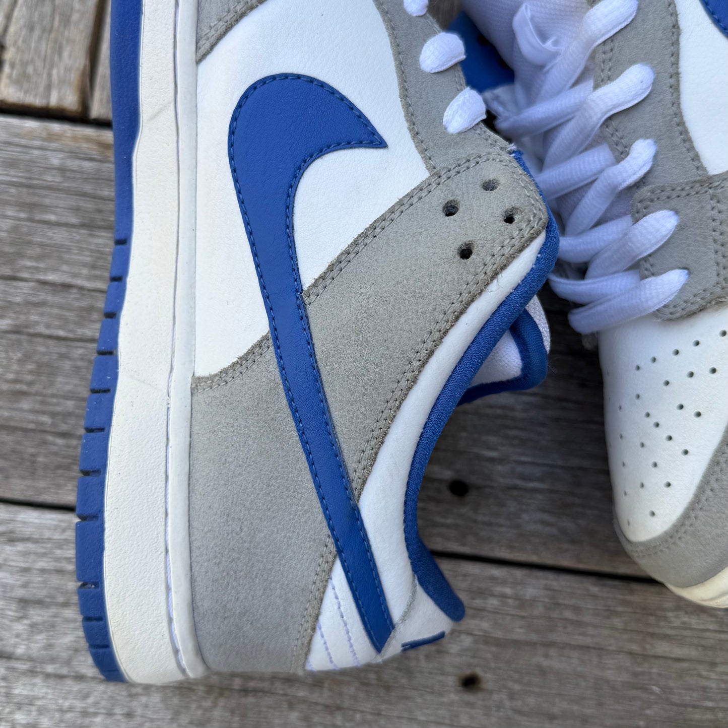 Nike SB Dunk Low Matte Silver Grey Goose Size 11